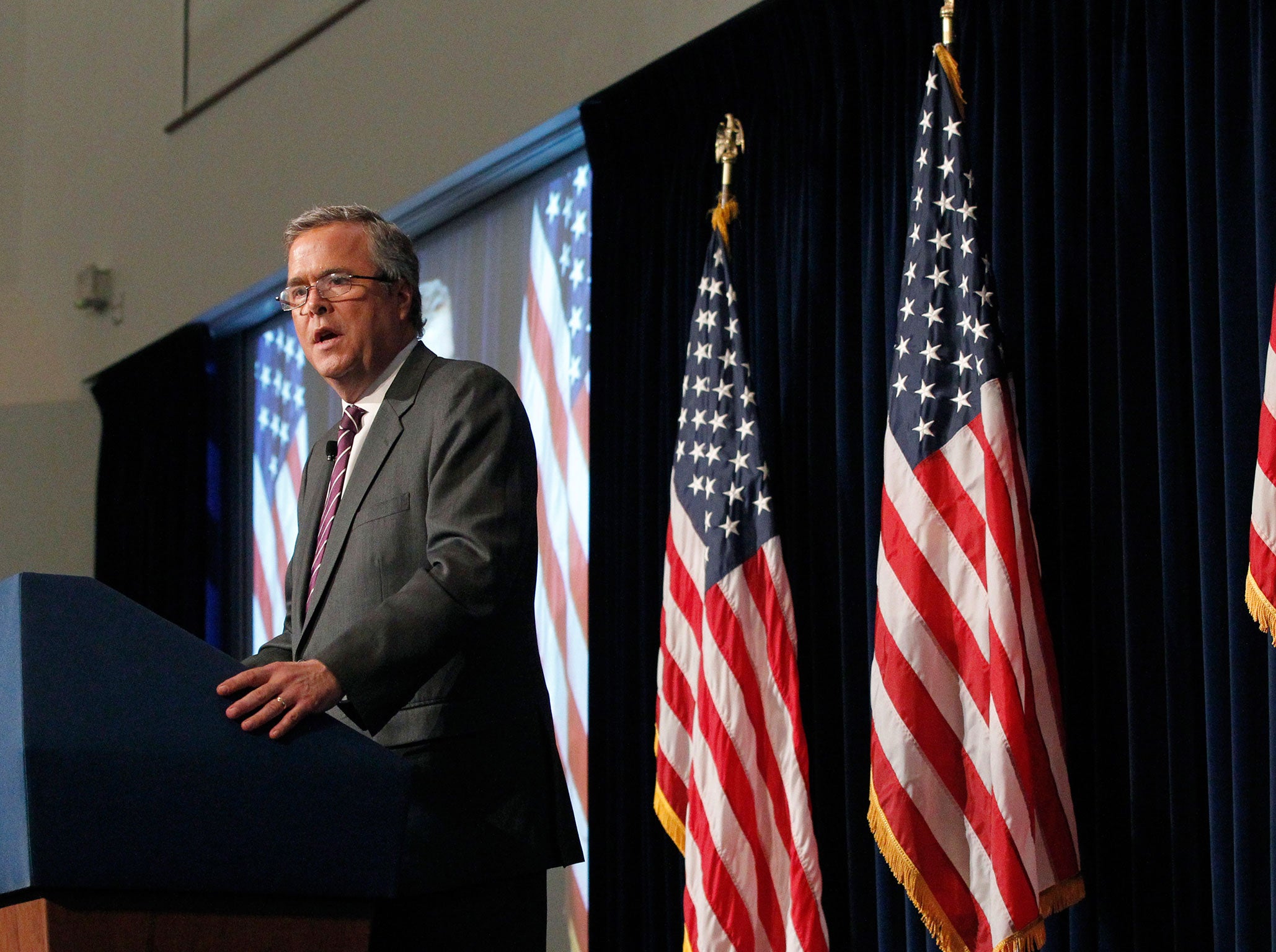 Former Florida governor Jeb Bush