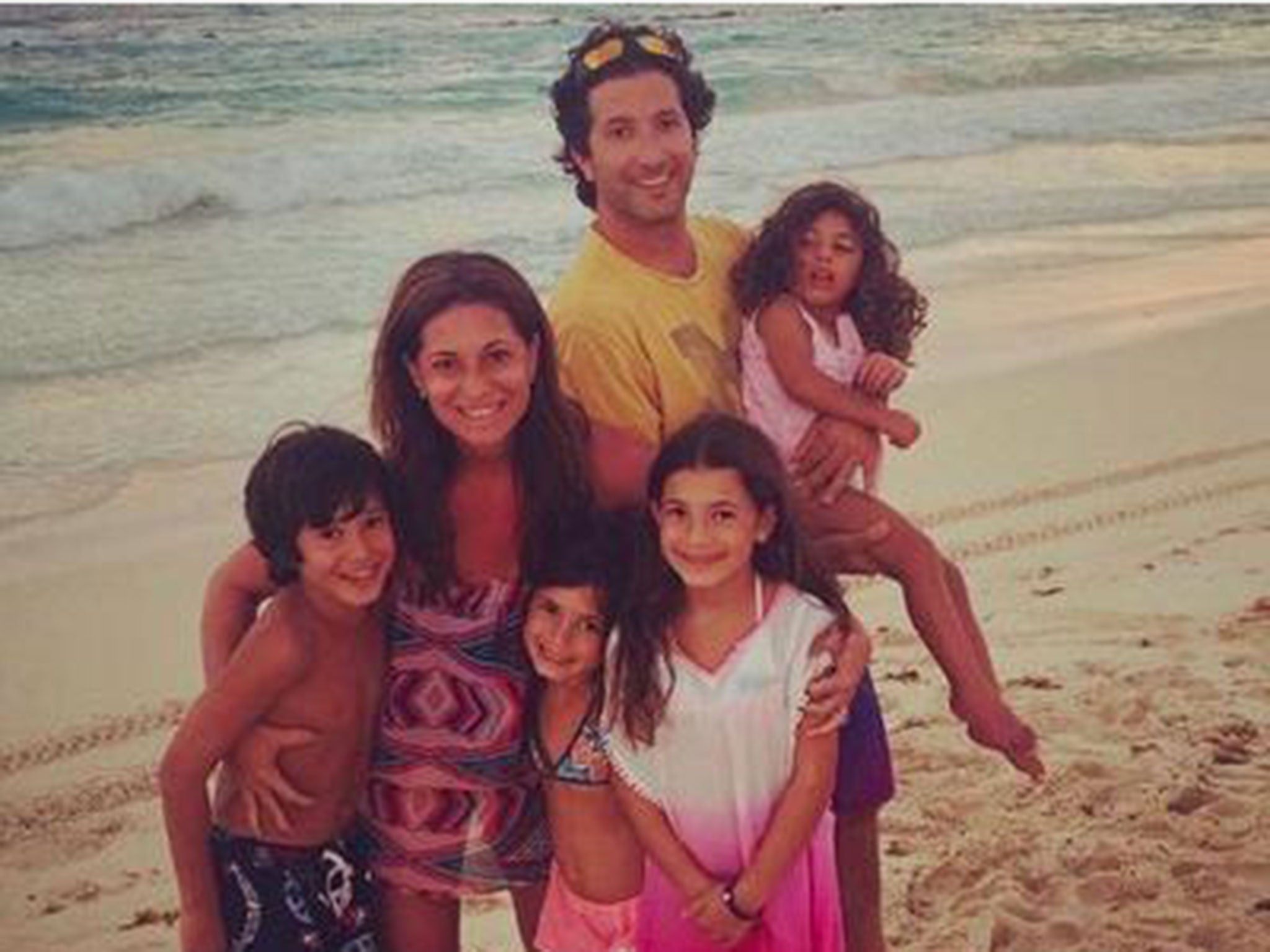 Elit Kirschenbaum with her family