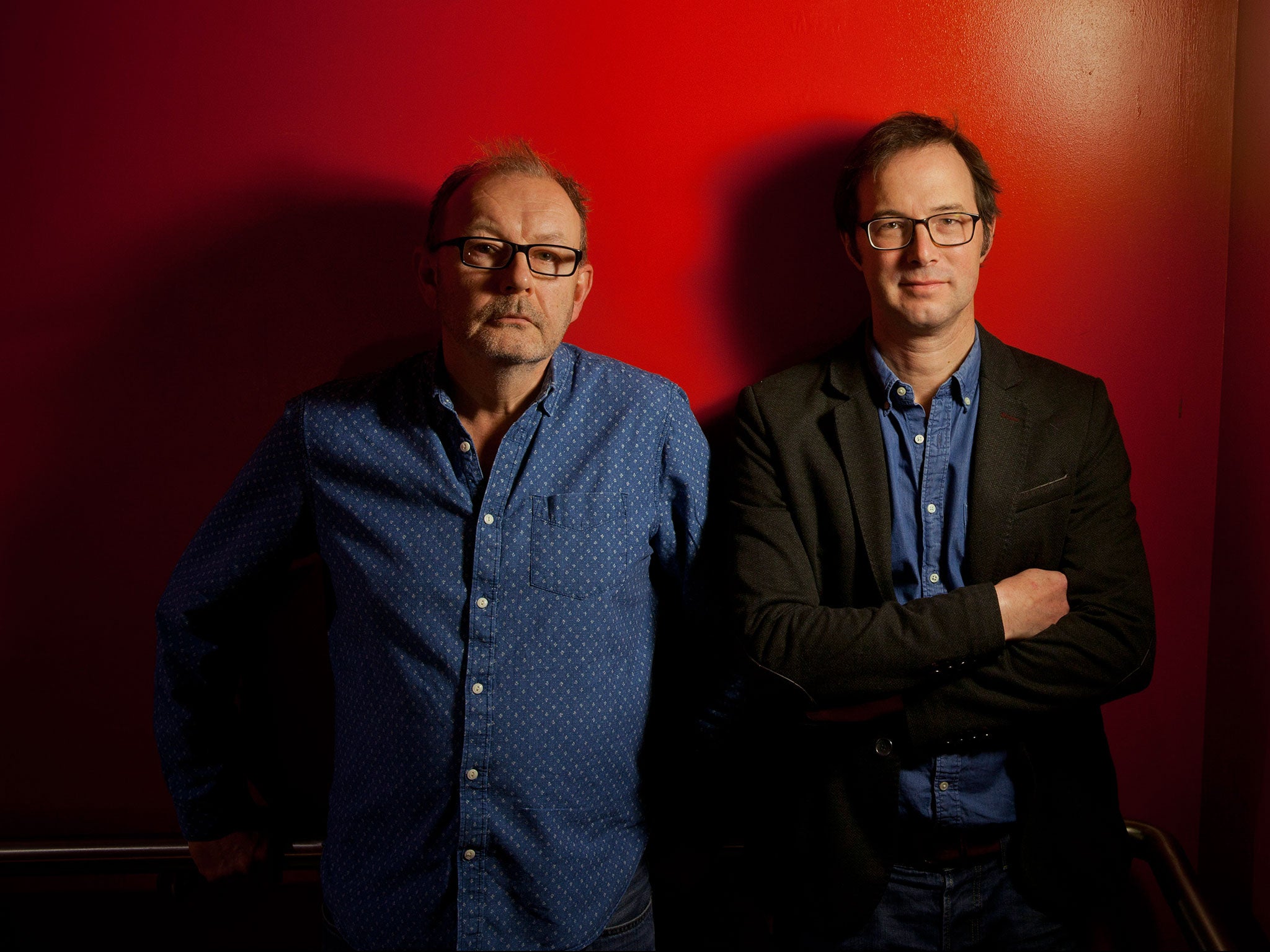 Director of 'Orfeo' Sir Michael Boyd (left) and designer Tom Piper