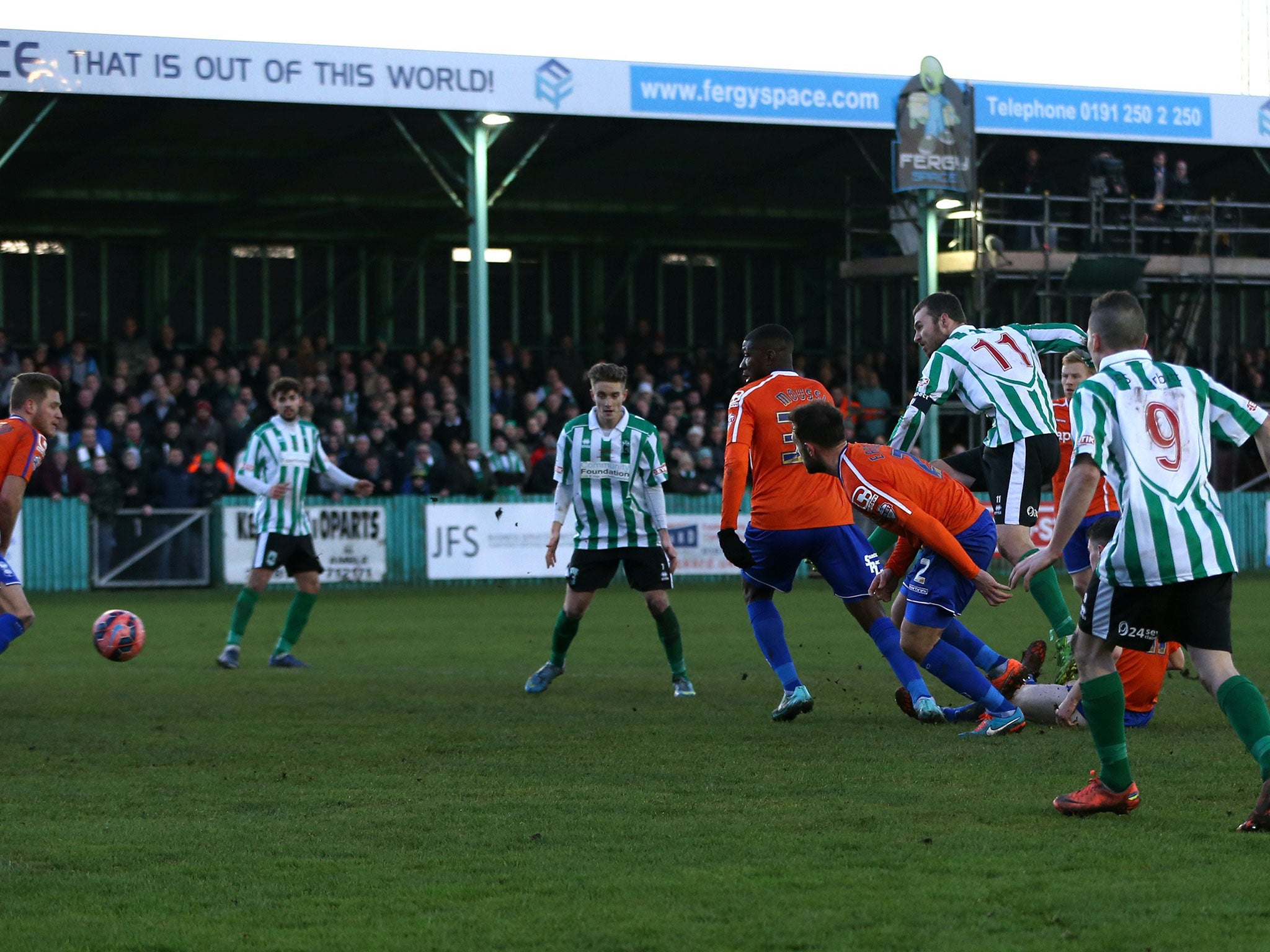 Robert Dale puts Blyth ahead