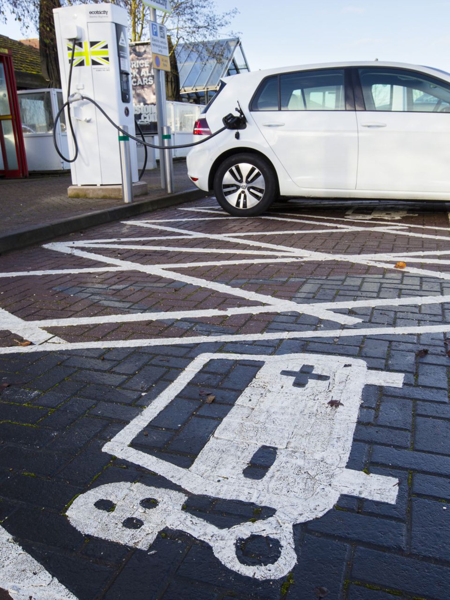 The electric charging bay