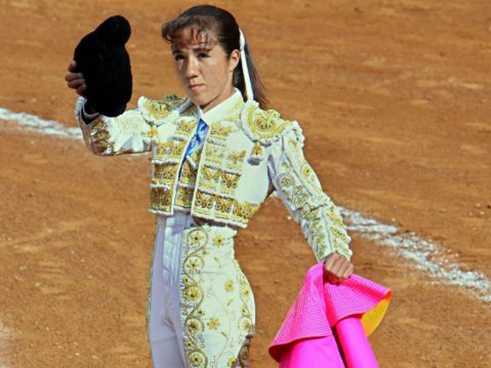 Fellow matador Hilda Tenorio