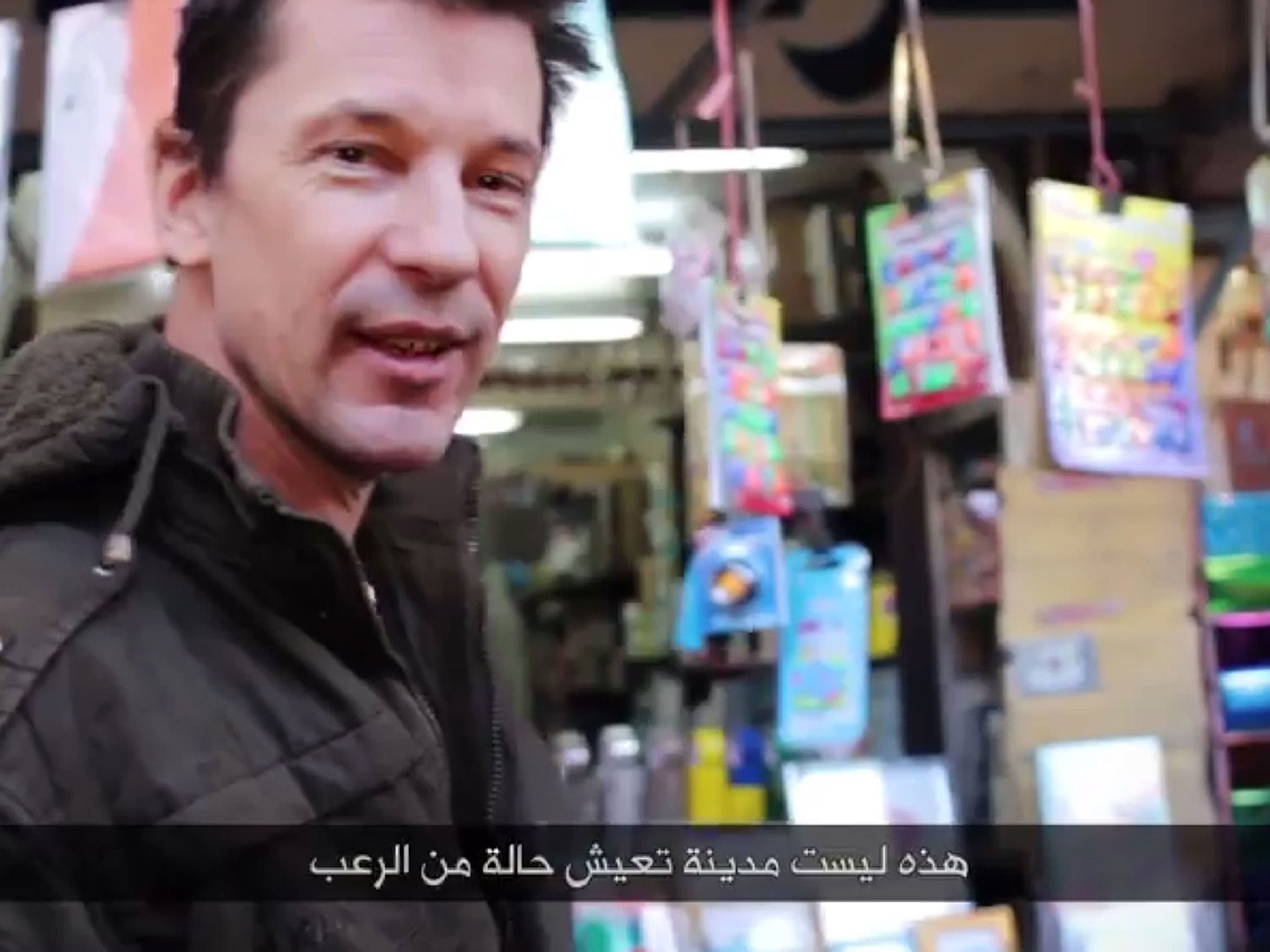 British hostage John Cantlie has featured in Isis propaganda videos touring Mosul