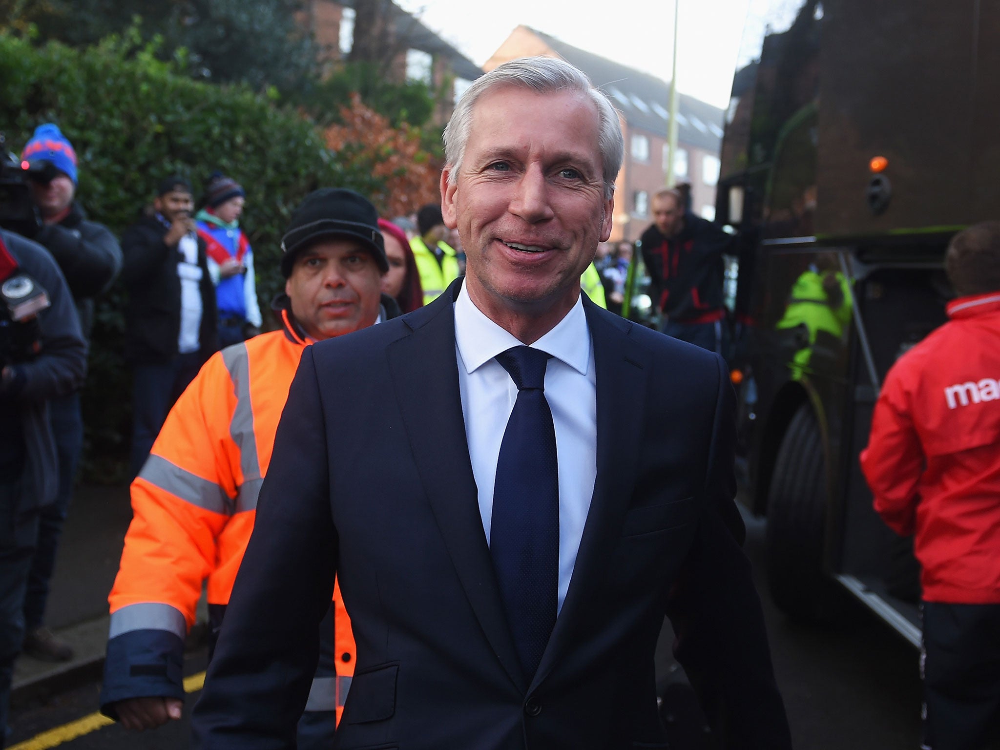 Alan Pardew, manager of Crystal Palace