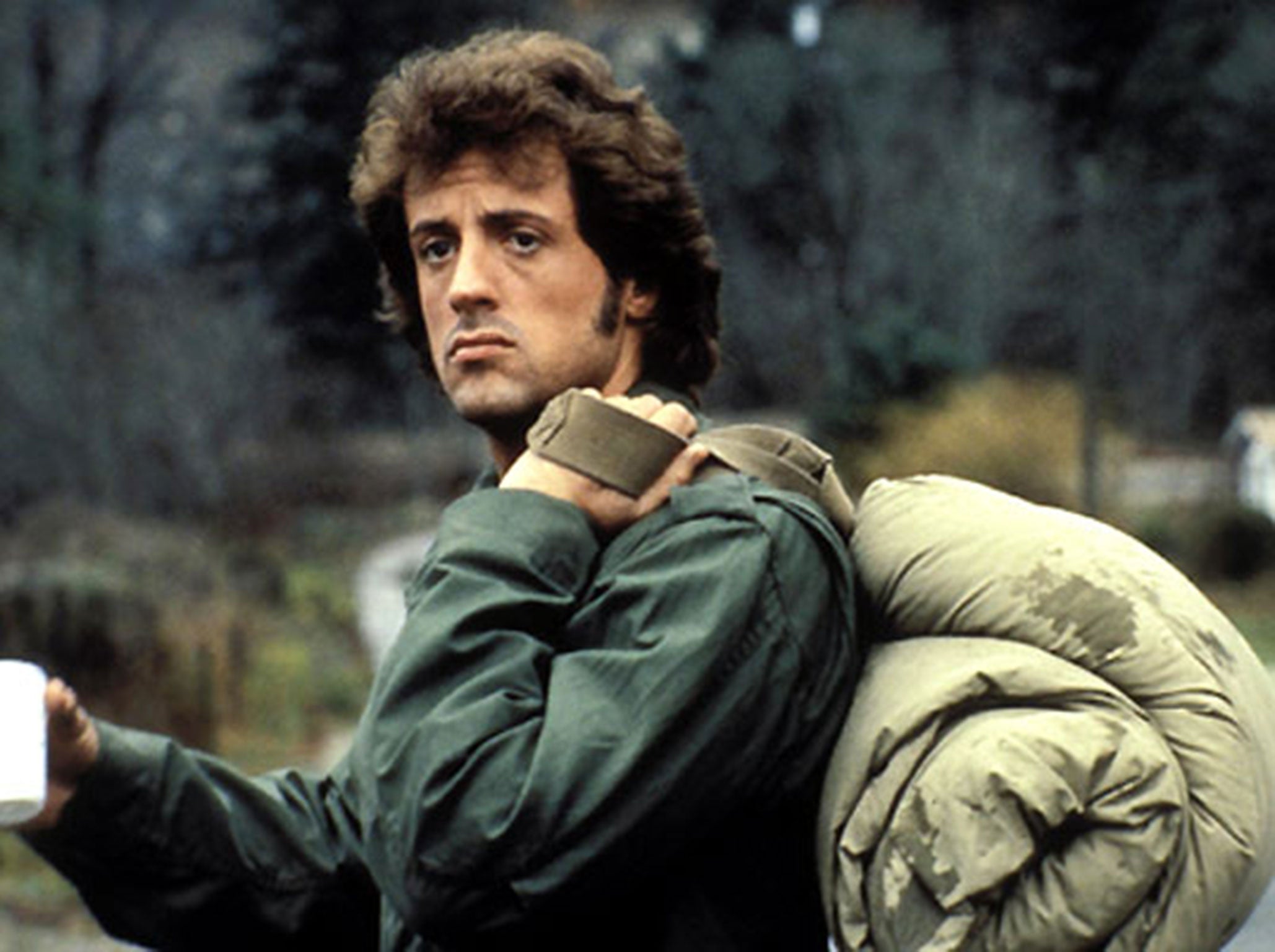 Sylvester Stallone first starred as John Rambo in 1982's First Blood