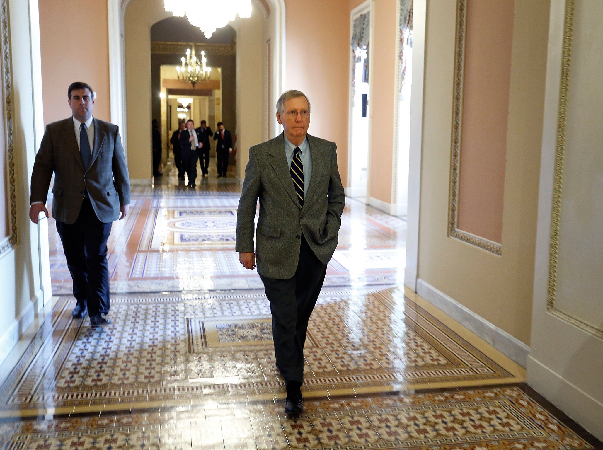 New Senate majority leader Mitch McConnell says he does not want Republicans to appear "scary"