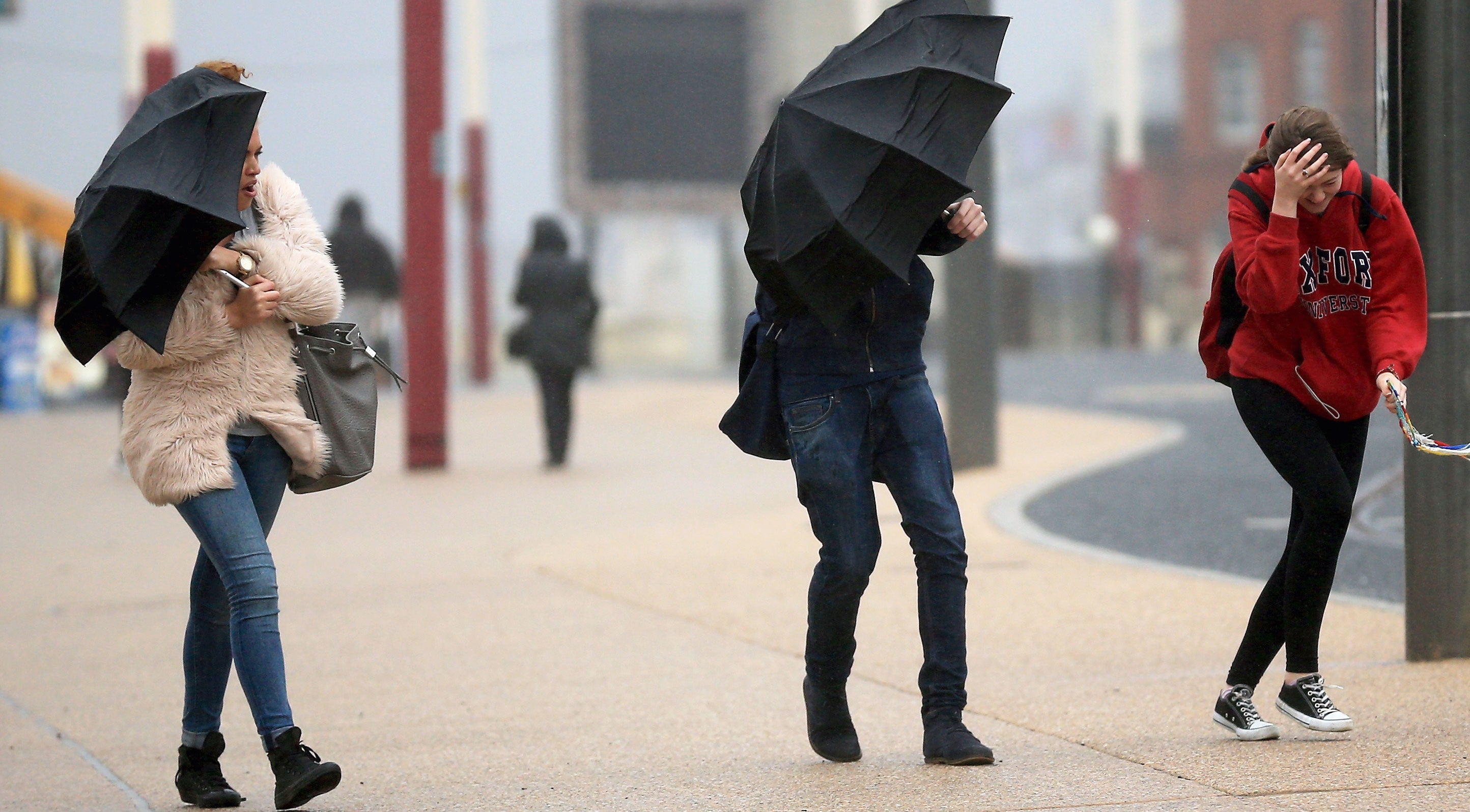 The Met Office has yellow ‘be aware’ warnings in place for ice and wind over swathes of Scotland and Northern Ireland