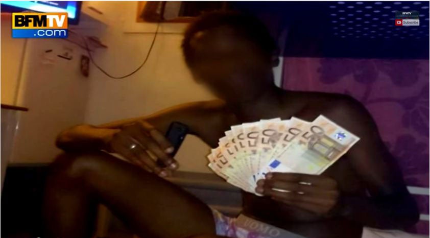 Image uploaded by inmates at at Les Baumettes prison in Marseille uploaded to the "LOL Baumettes" Facebook page.