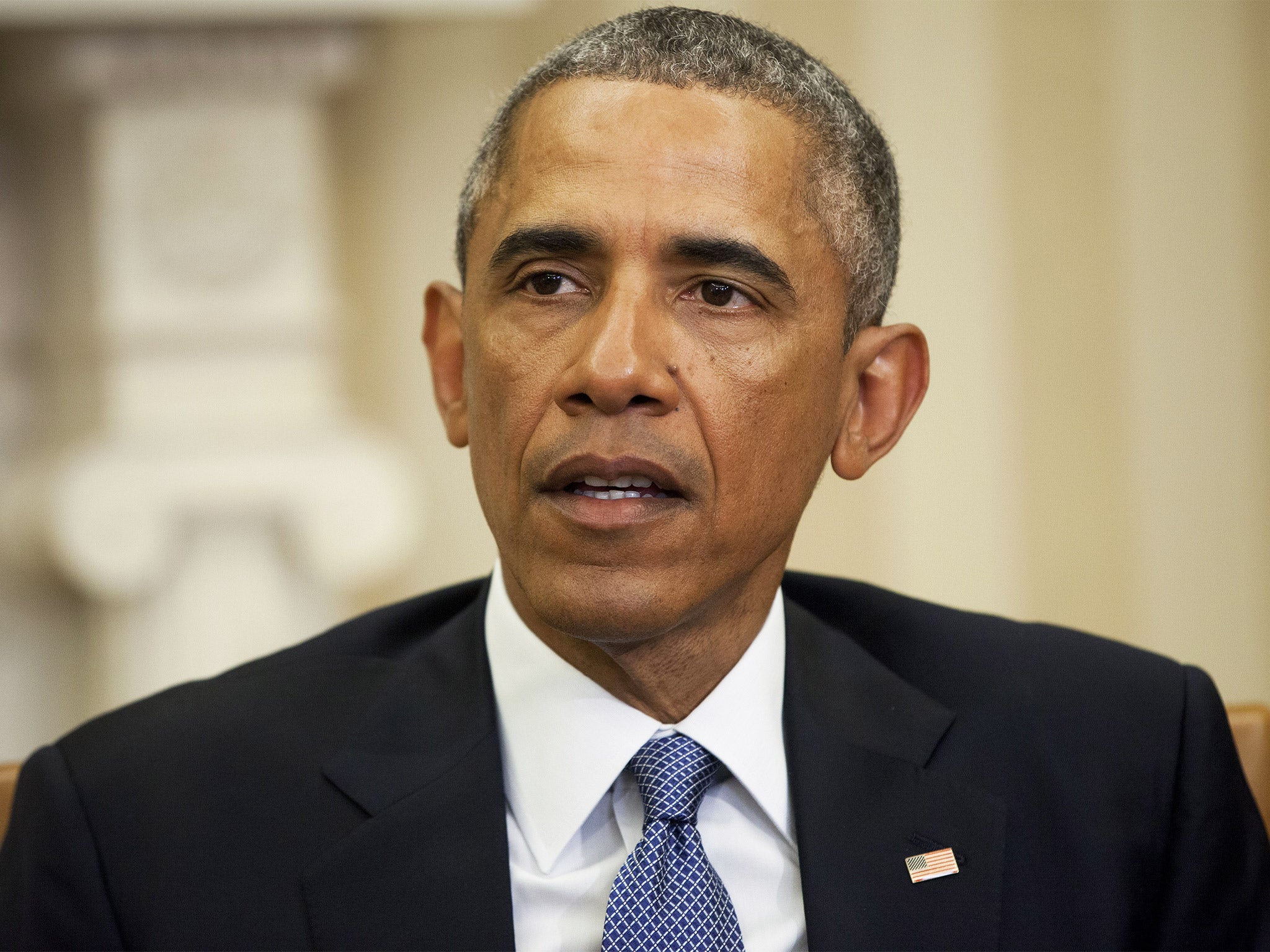 President Obama speaks to the media at the White House