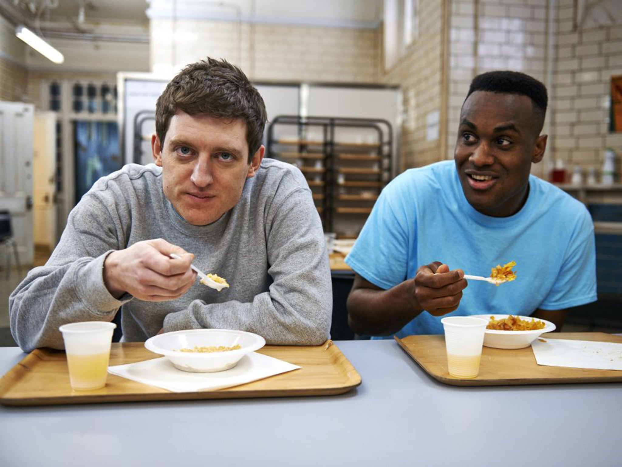 Elis James and Kadiff Kirwan star in new sitcom 'Crims'