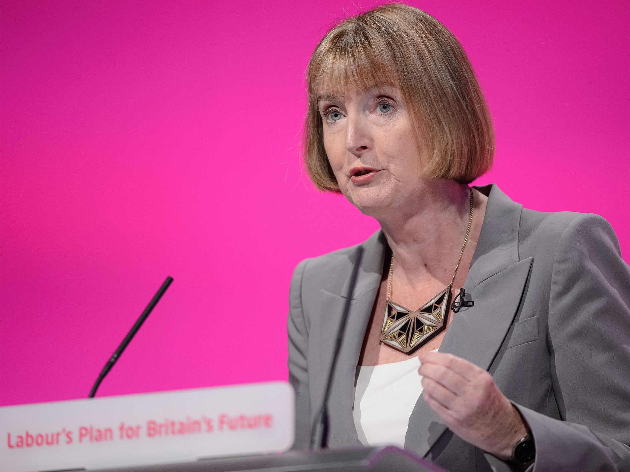 Buchanan believes Harriet Harman, deputy leader of the Labour Party, hates men