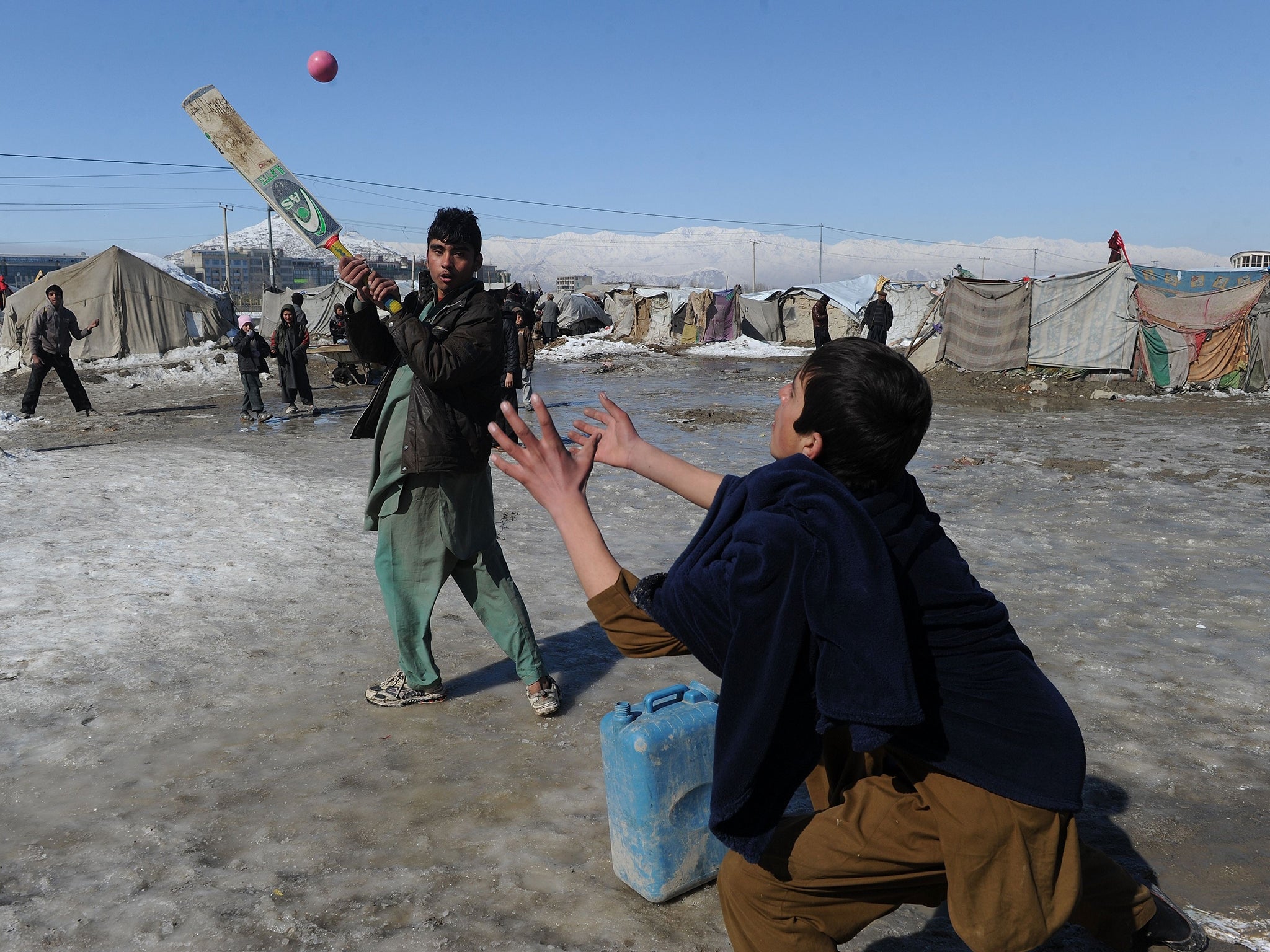 The game in the country was fostered in refugee camps