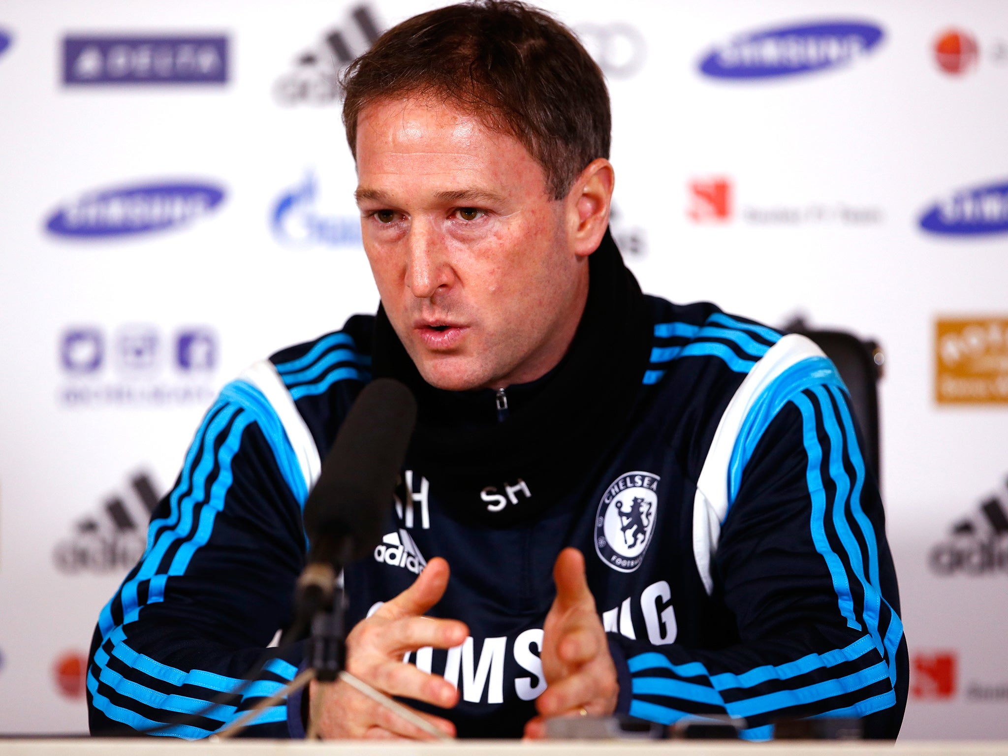 Chelsea assistant Steve Holland