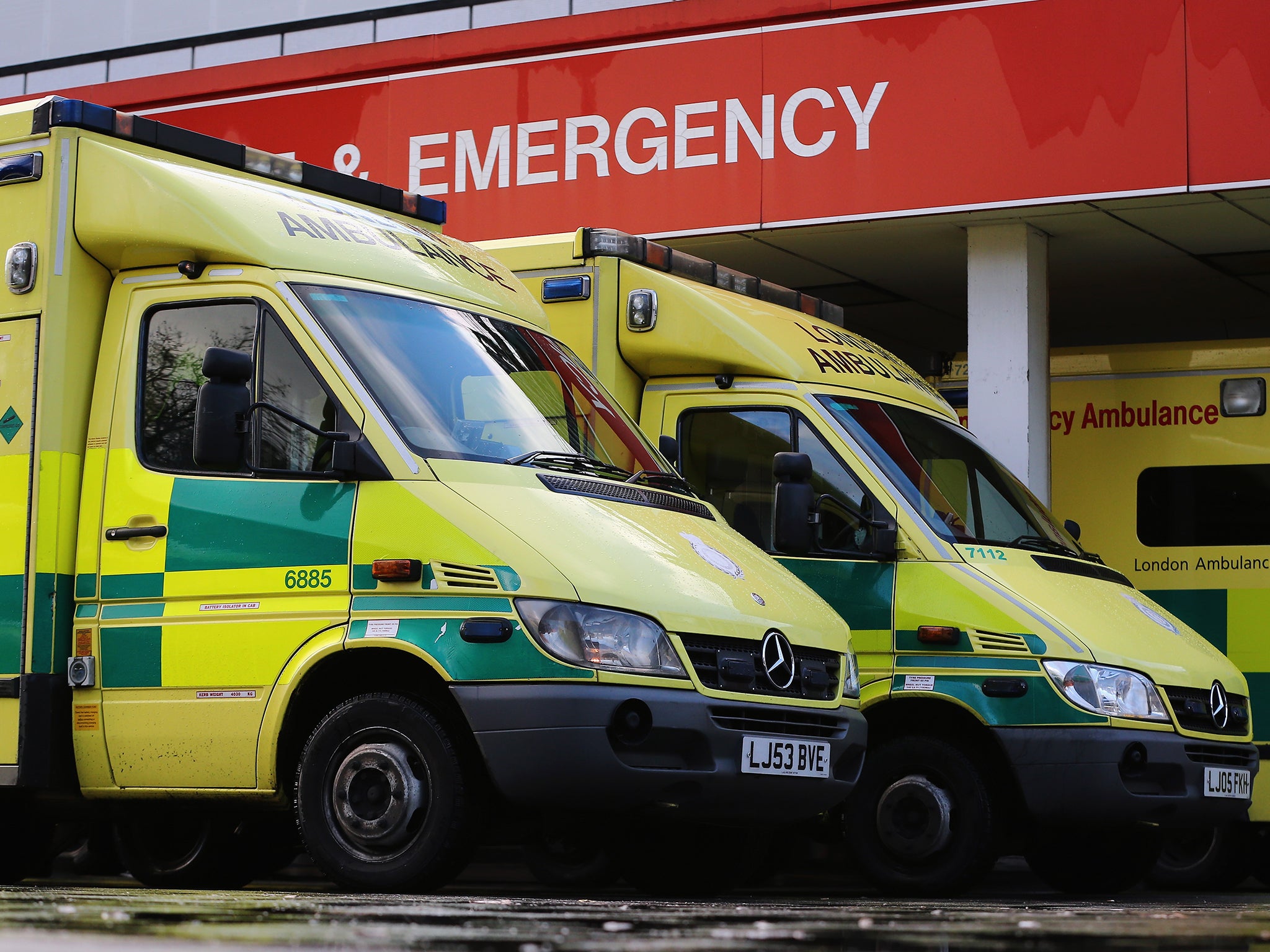 NHS say only one in ten 999 calls are life-threatening situations (Getty)