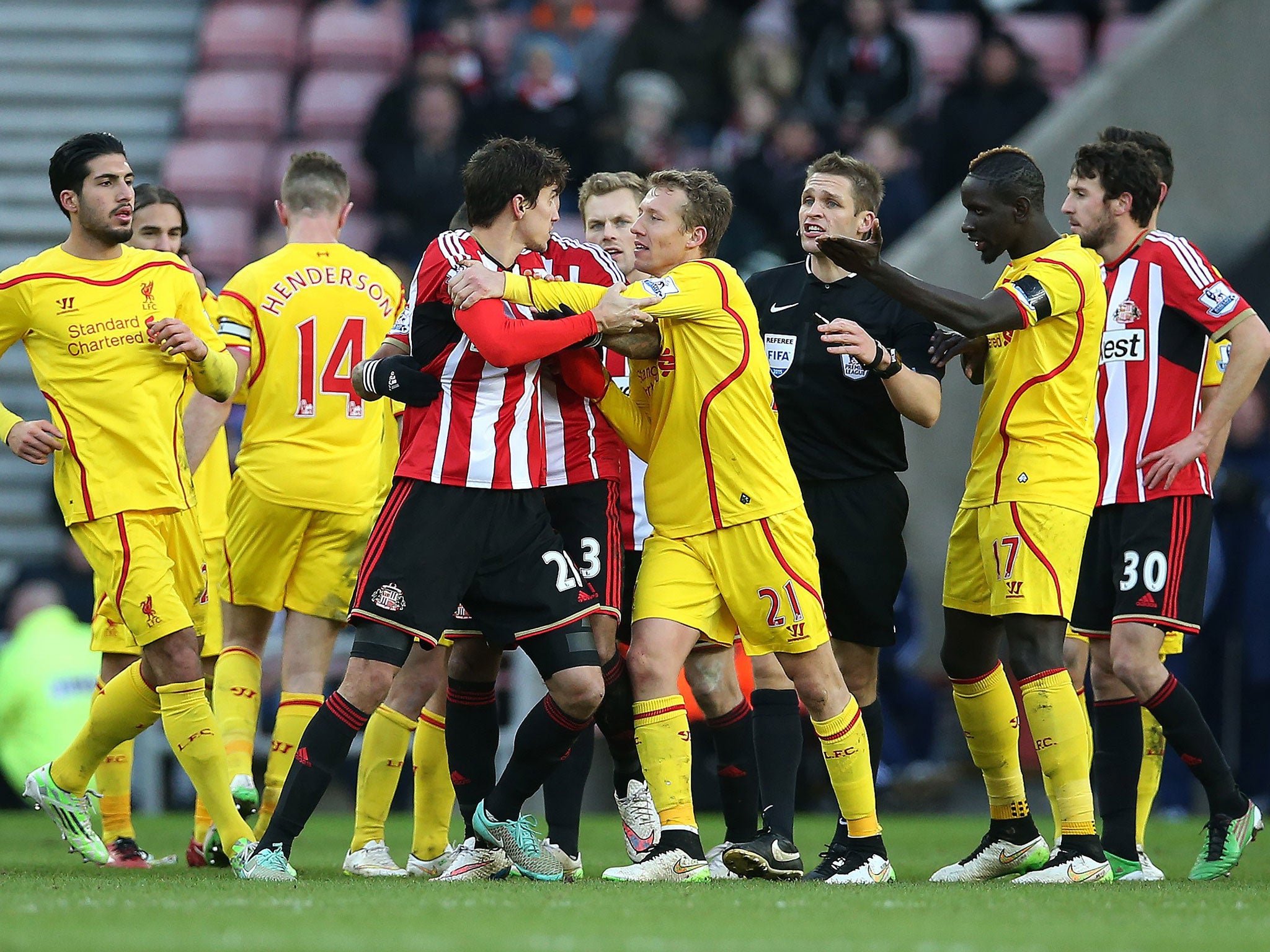 Lucas clashes with Vergini