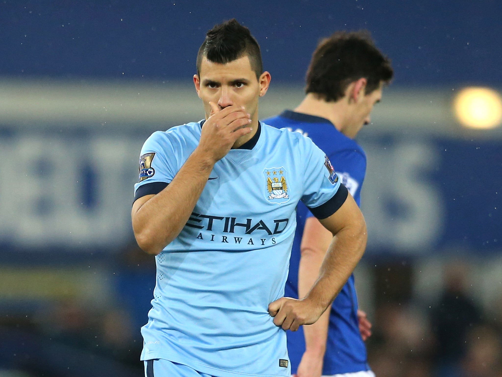 Aguero is set to return to City's starting line-up this weekend