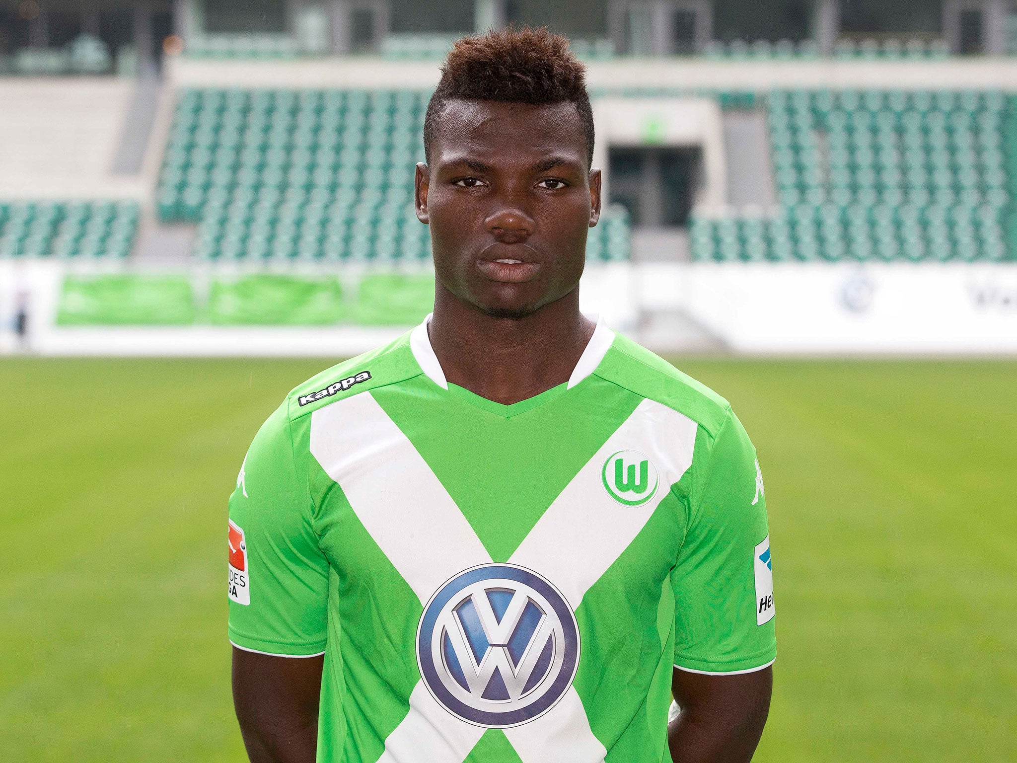 Wolfsburg defensive midfielder Junior Malanda