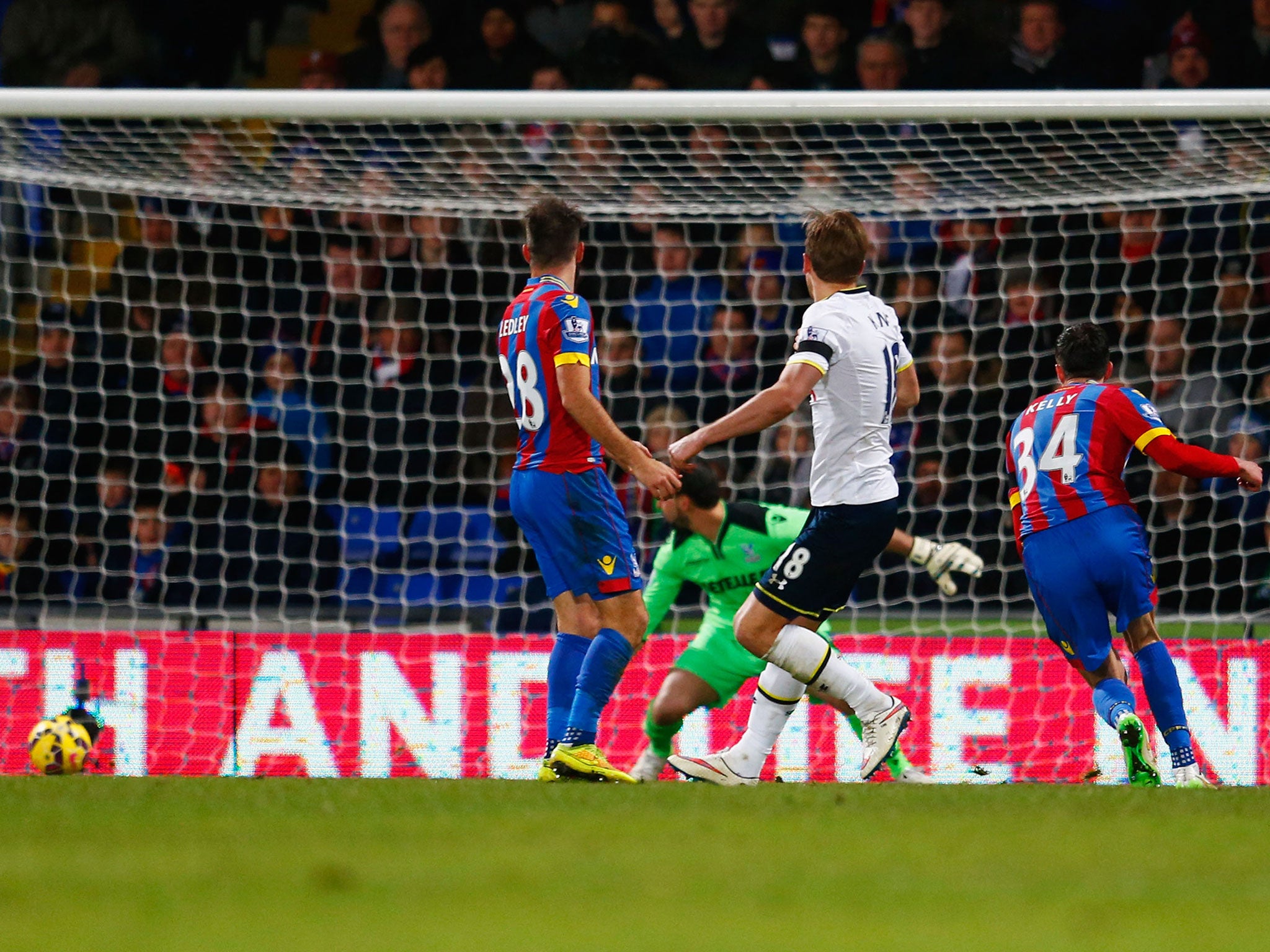 Harry Kane slots home the opening goal