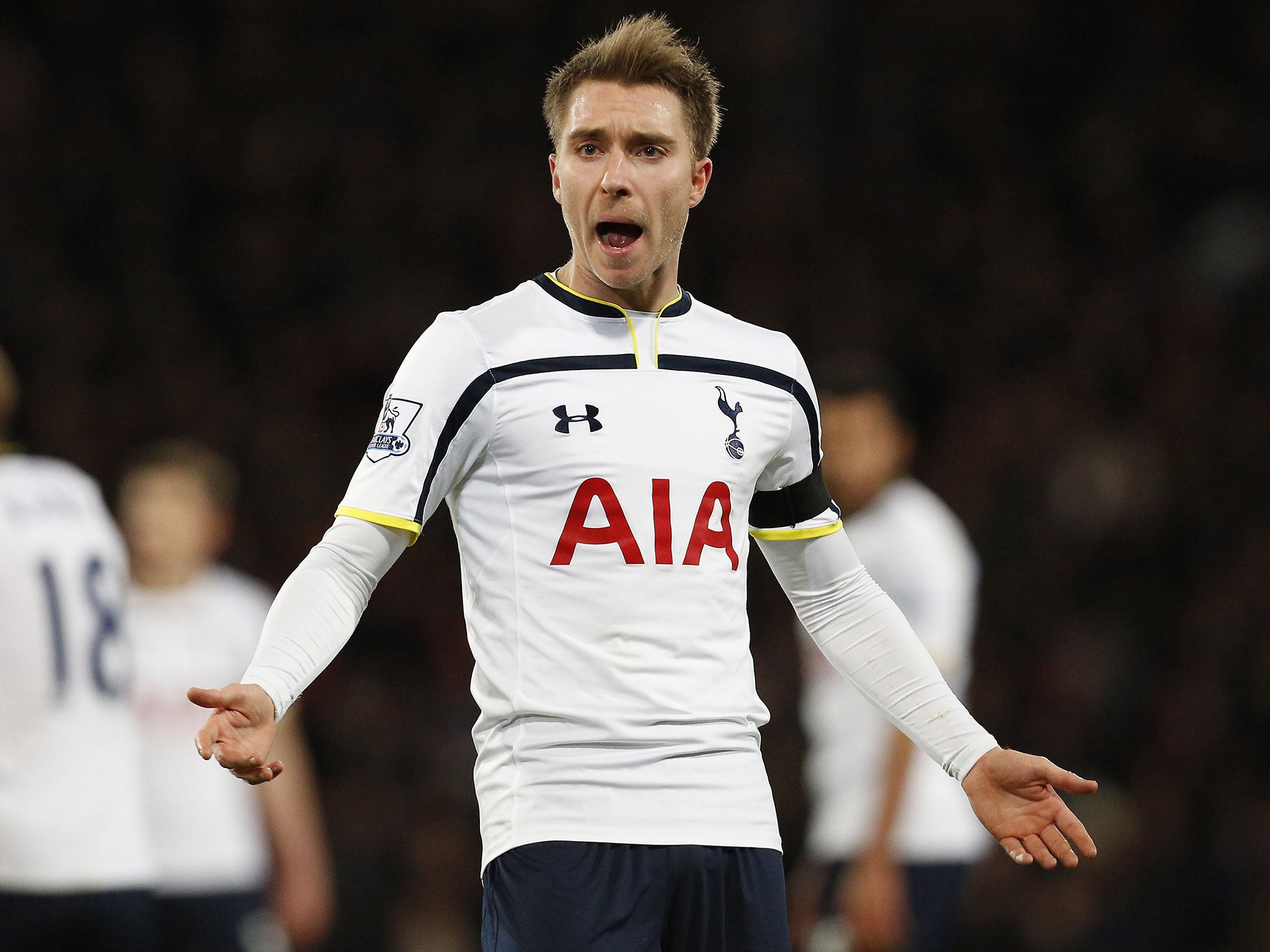 Christian Eriksen in action for Tottenham