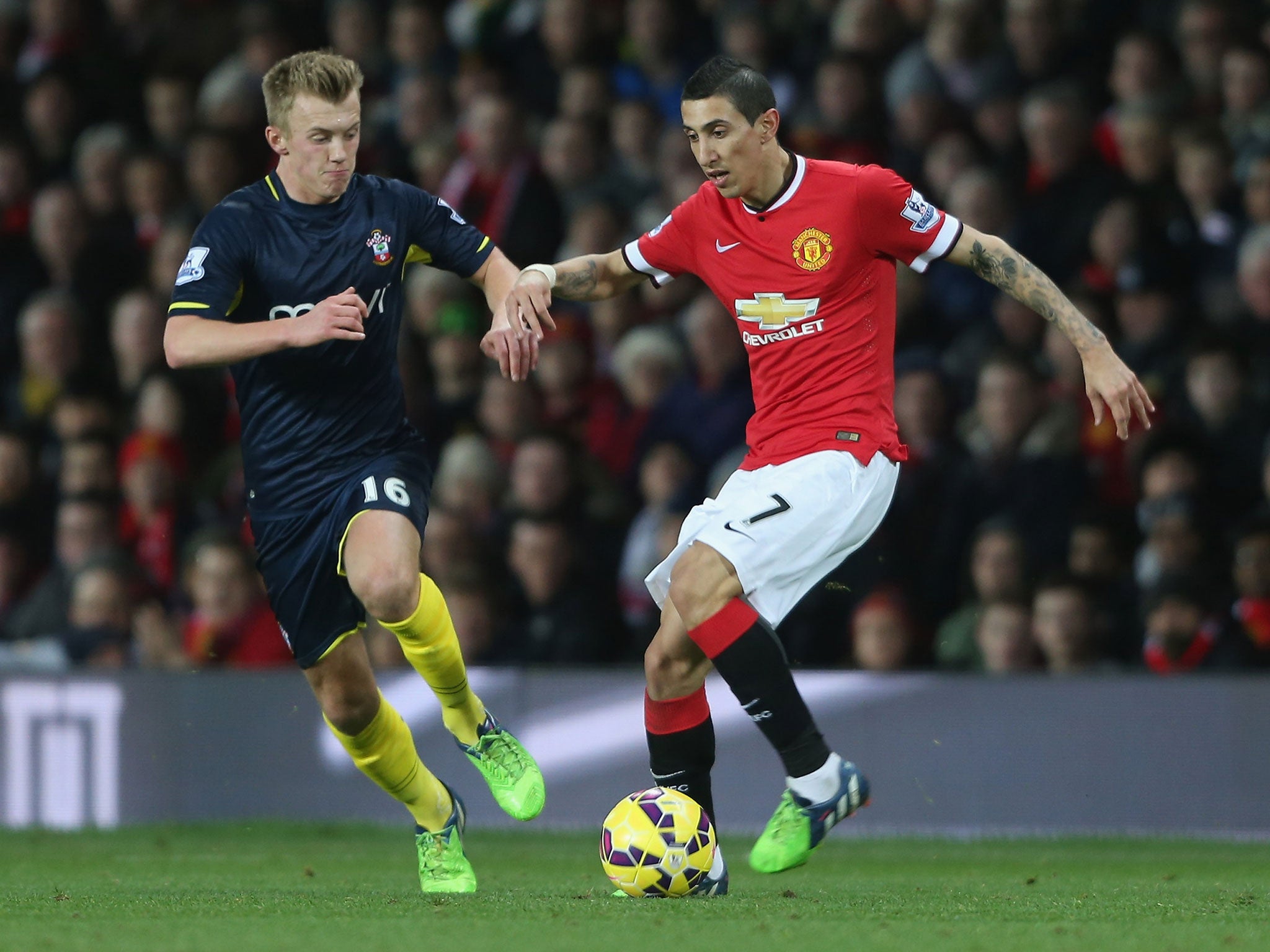 Di Maria cost a British record £59.7m