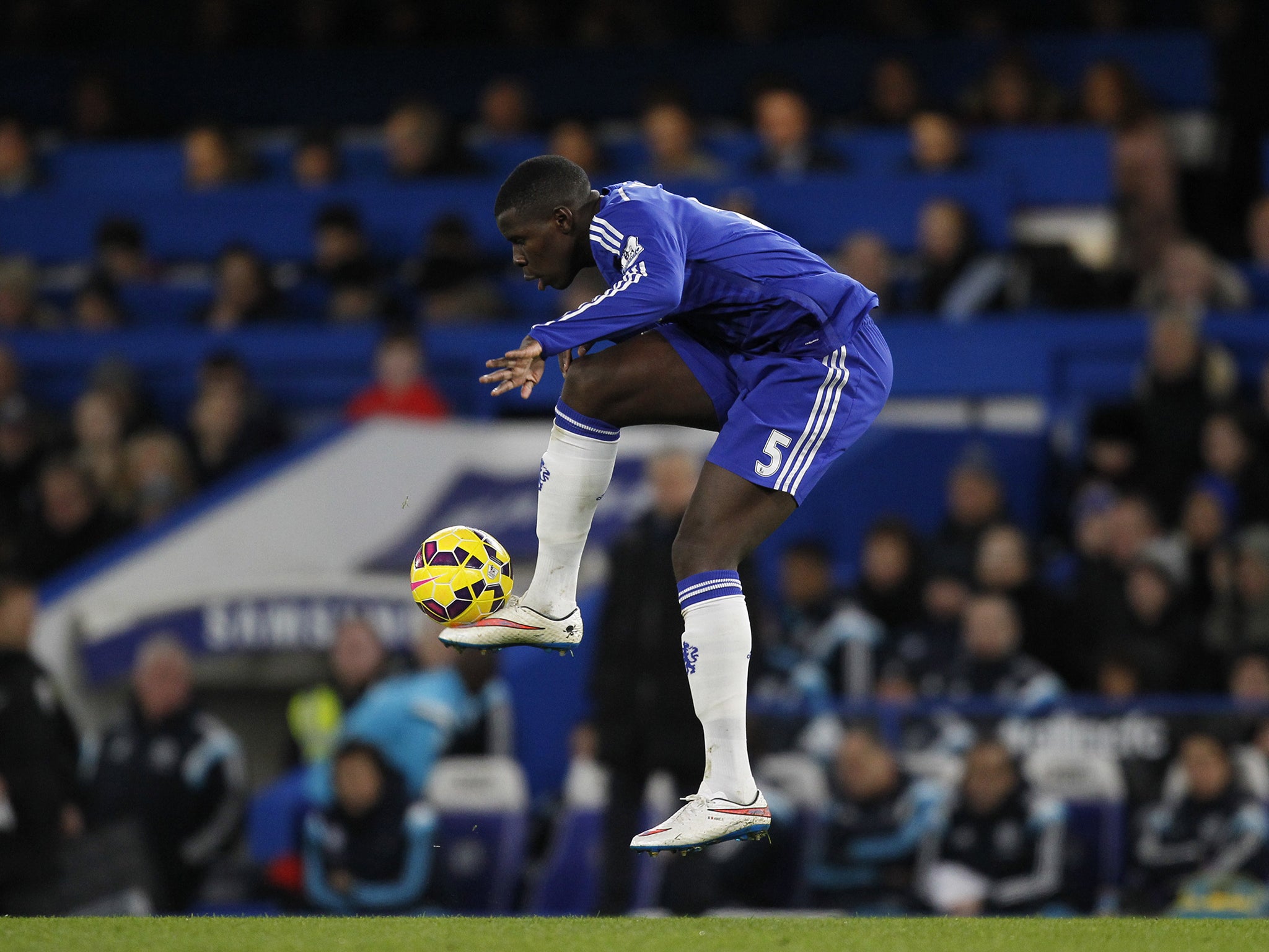 Kurt Zouma, 20, will likely start in place of John Terry