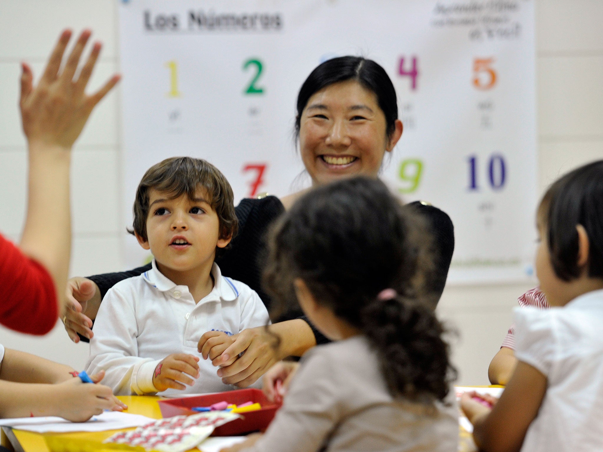 Fifty 13-year-olds will spend half a term being taught 'Chinese-style' in English, maths and science