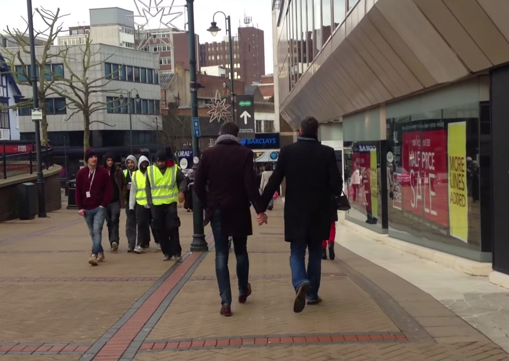 A screenshot from Iain Lee and Justin Dealey's video