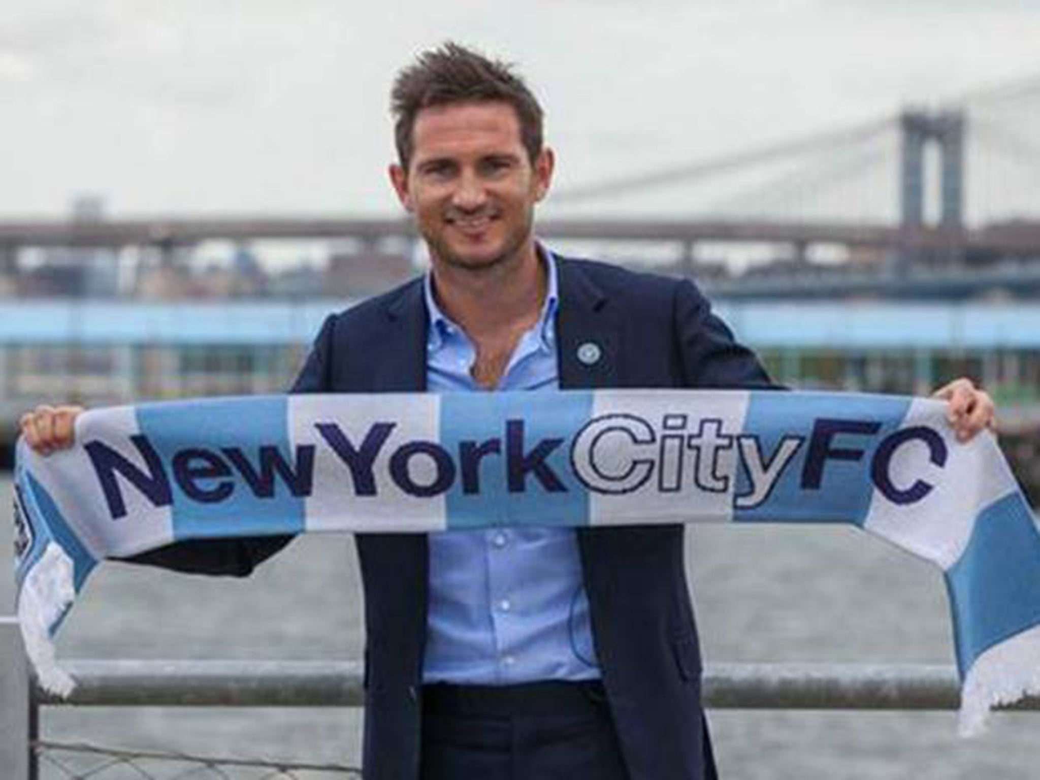 Frank Lampard 'signs' for New York City FC