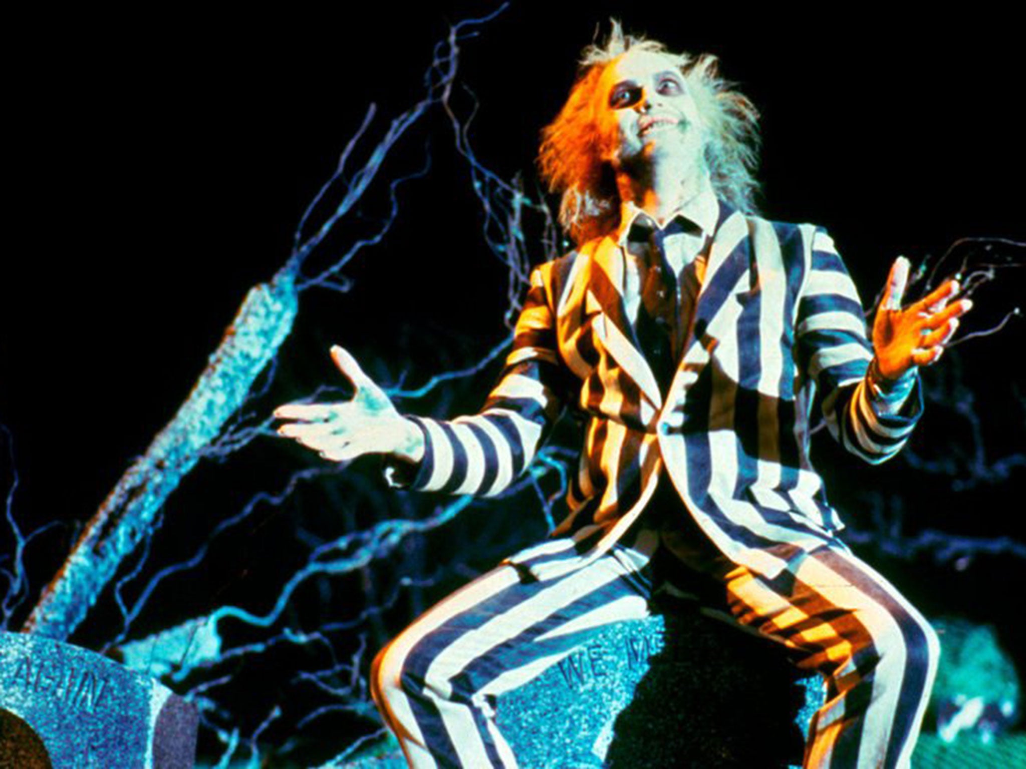 Michael Keaton in the 1998 Beetlejuice original