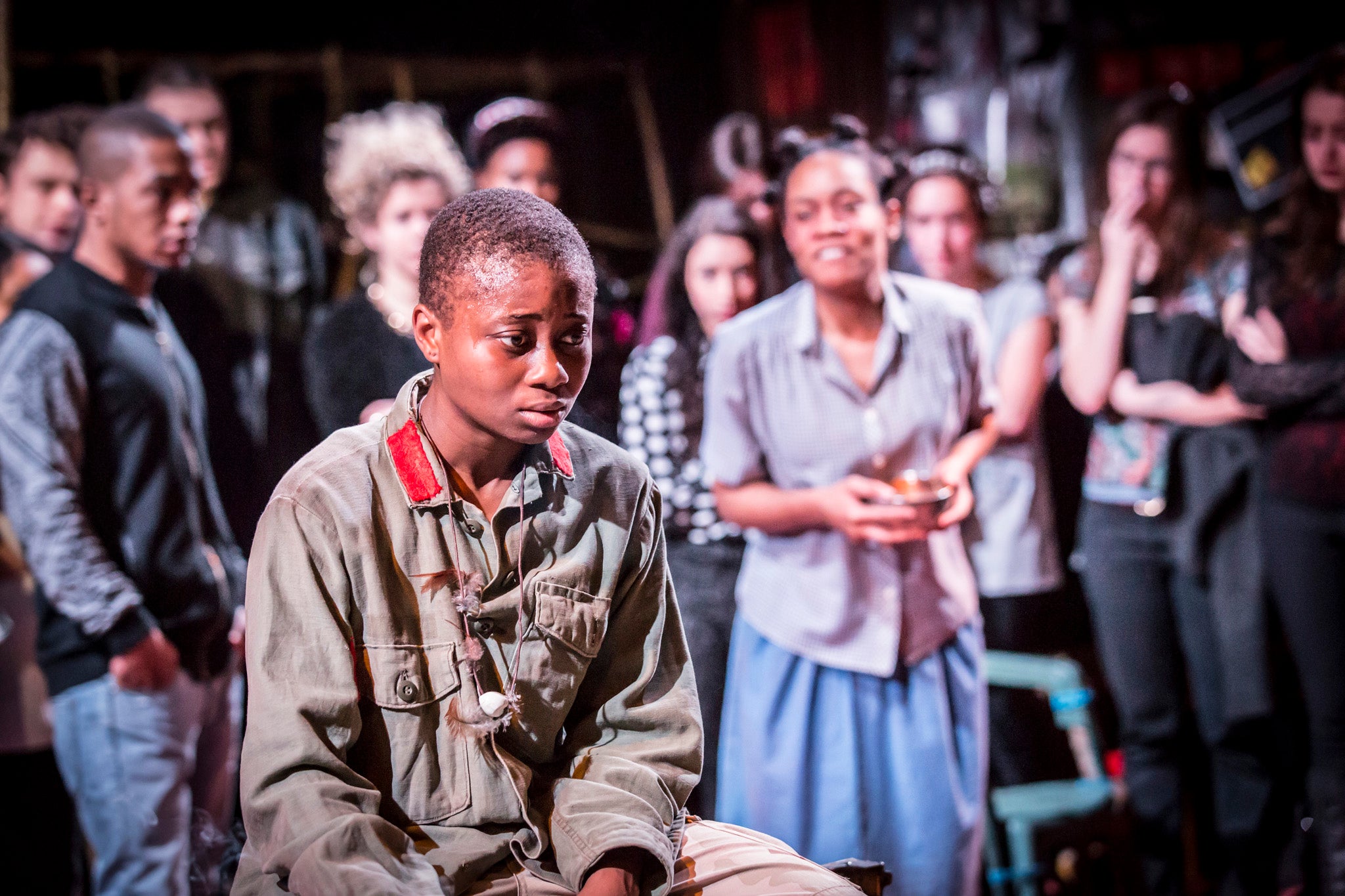 Juma Sharkah & Weruche Opia in Liberian Girl at the Royal Court