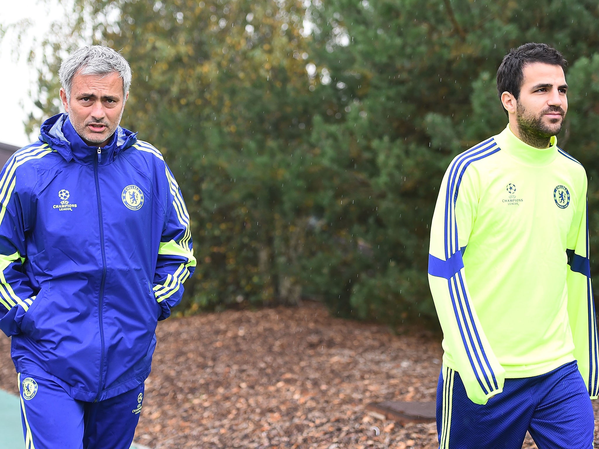 Cesc Fabregas and Jose Mourinho would be a lure for Messi