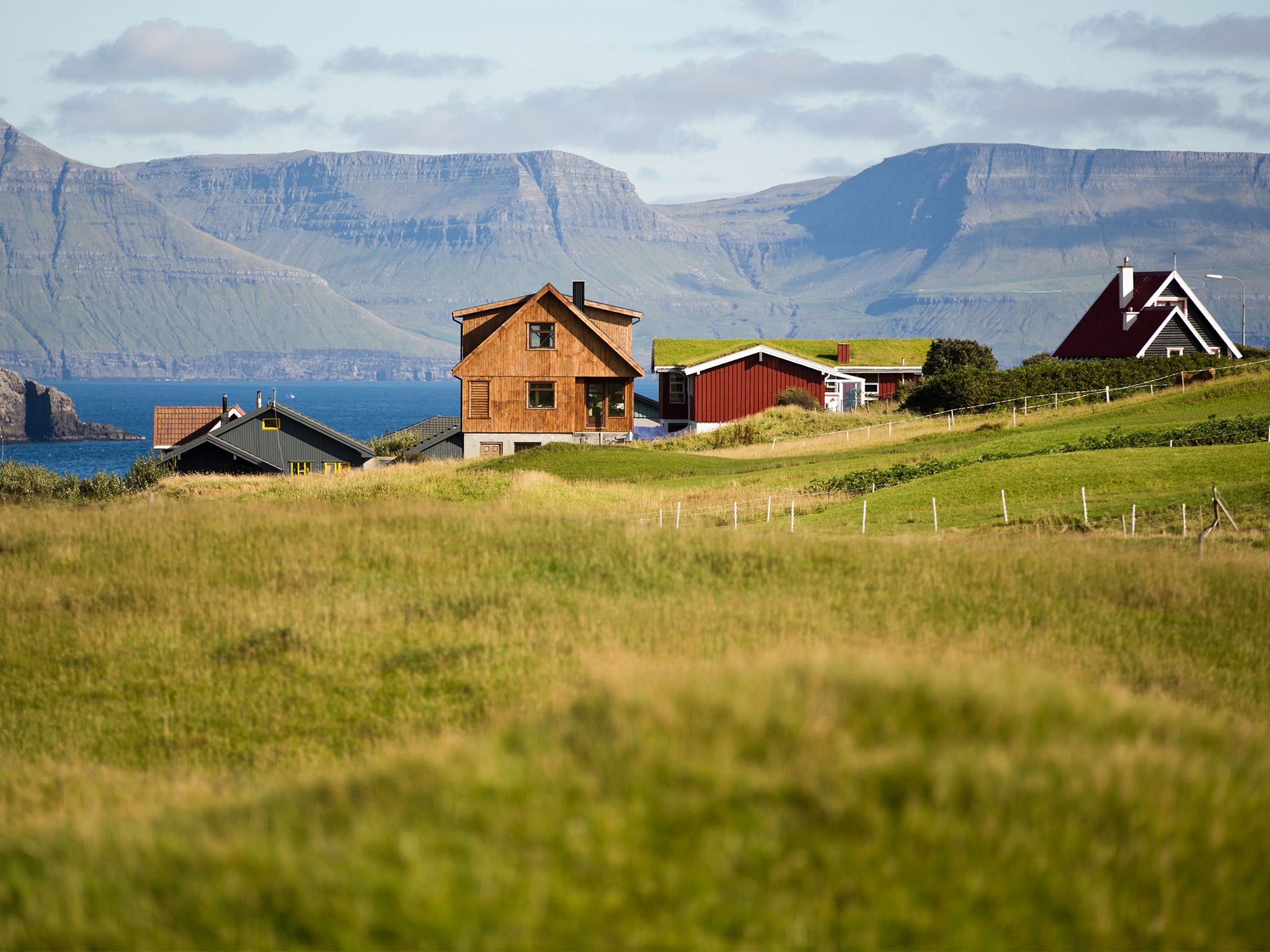 Great Danes: beautiful vistas are abundant (Getty)