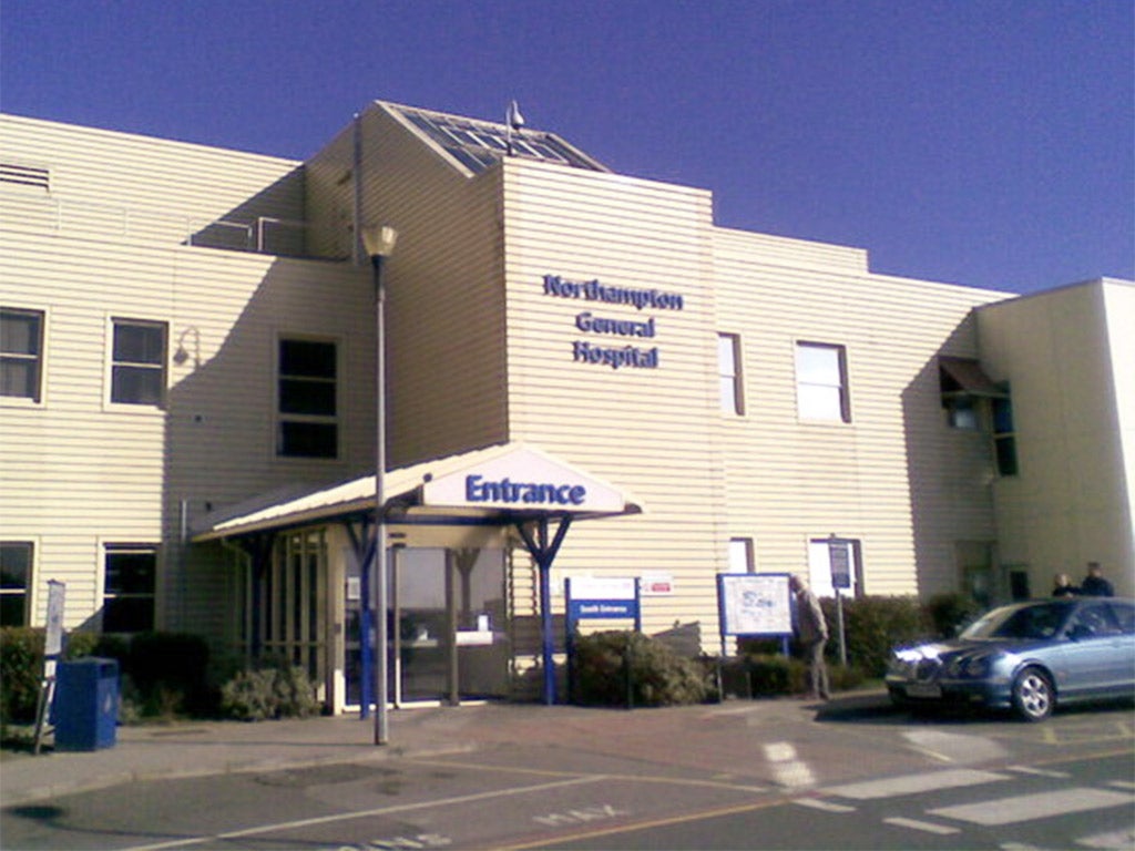 Northampton General Hospital said its accident and emergency department had been 'experiencing unprecedented demand'