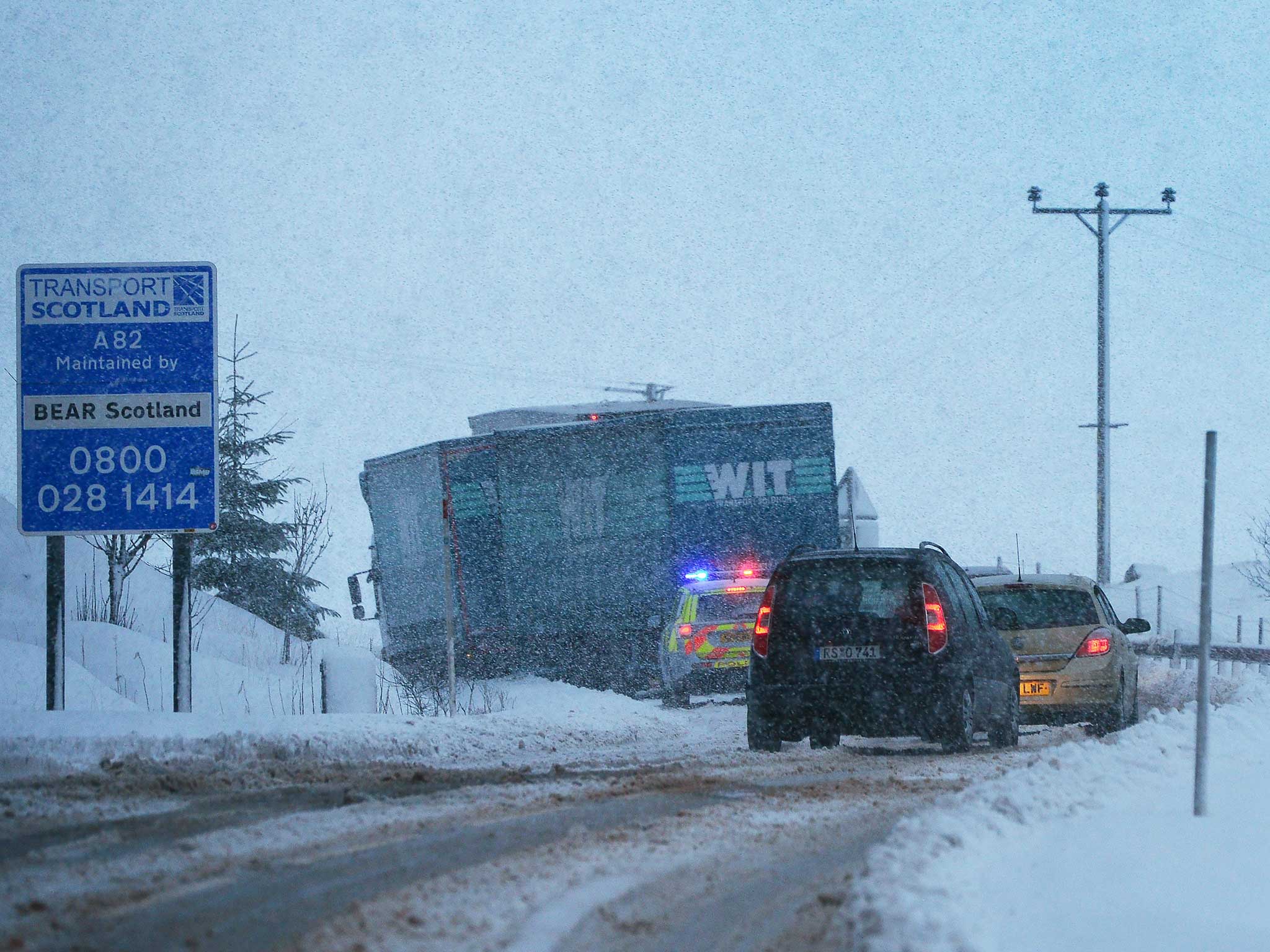 Parts of Scotland have been crippled by the snow over the last week