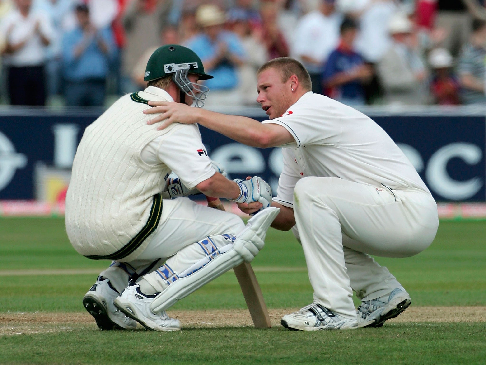 Brett Lee and Andrew Flintoff's rivalry in 2005 went down in history