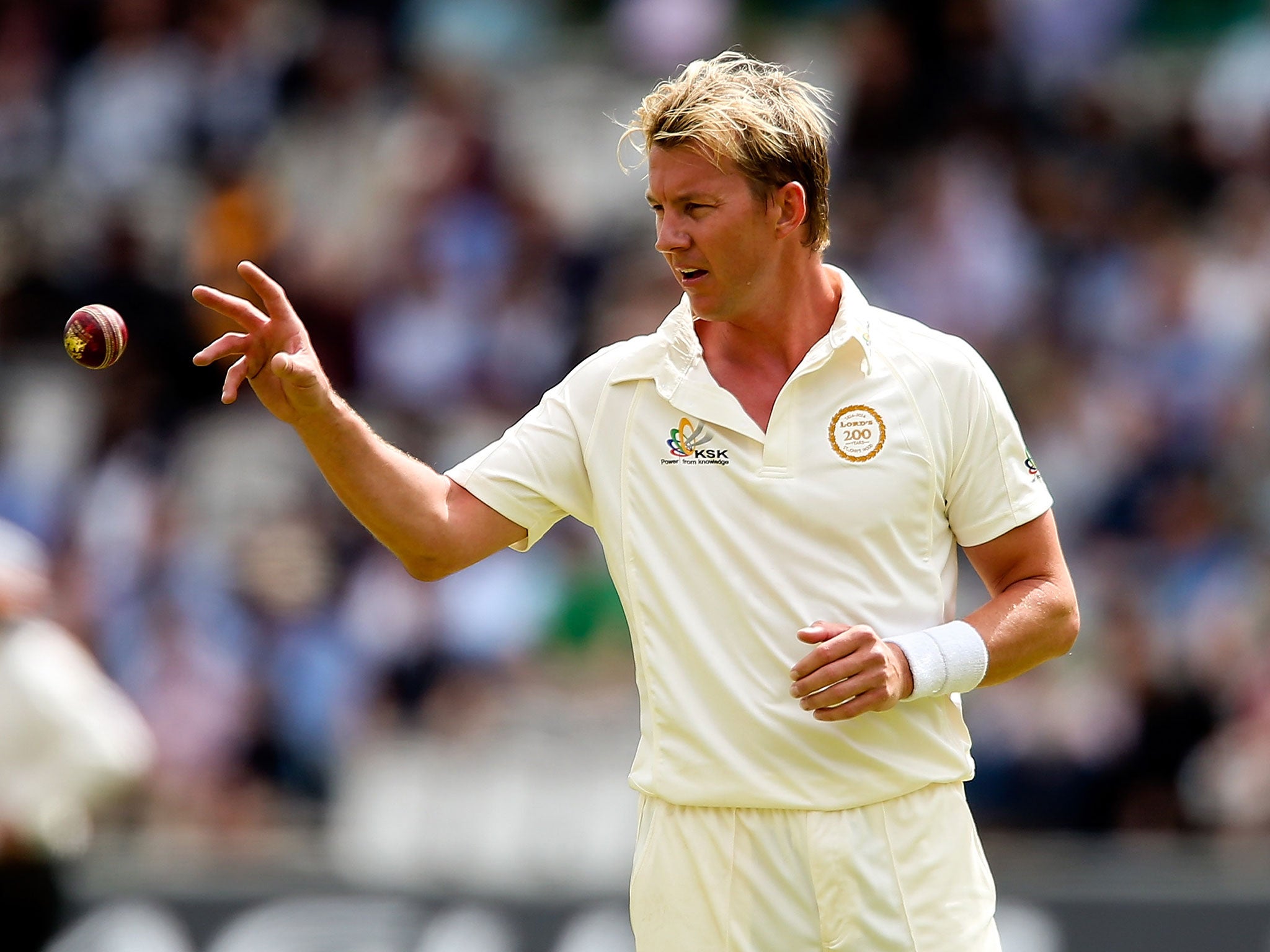 Brett Lee took 310 wickets in 76 Tests for Australia