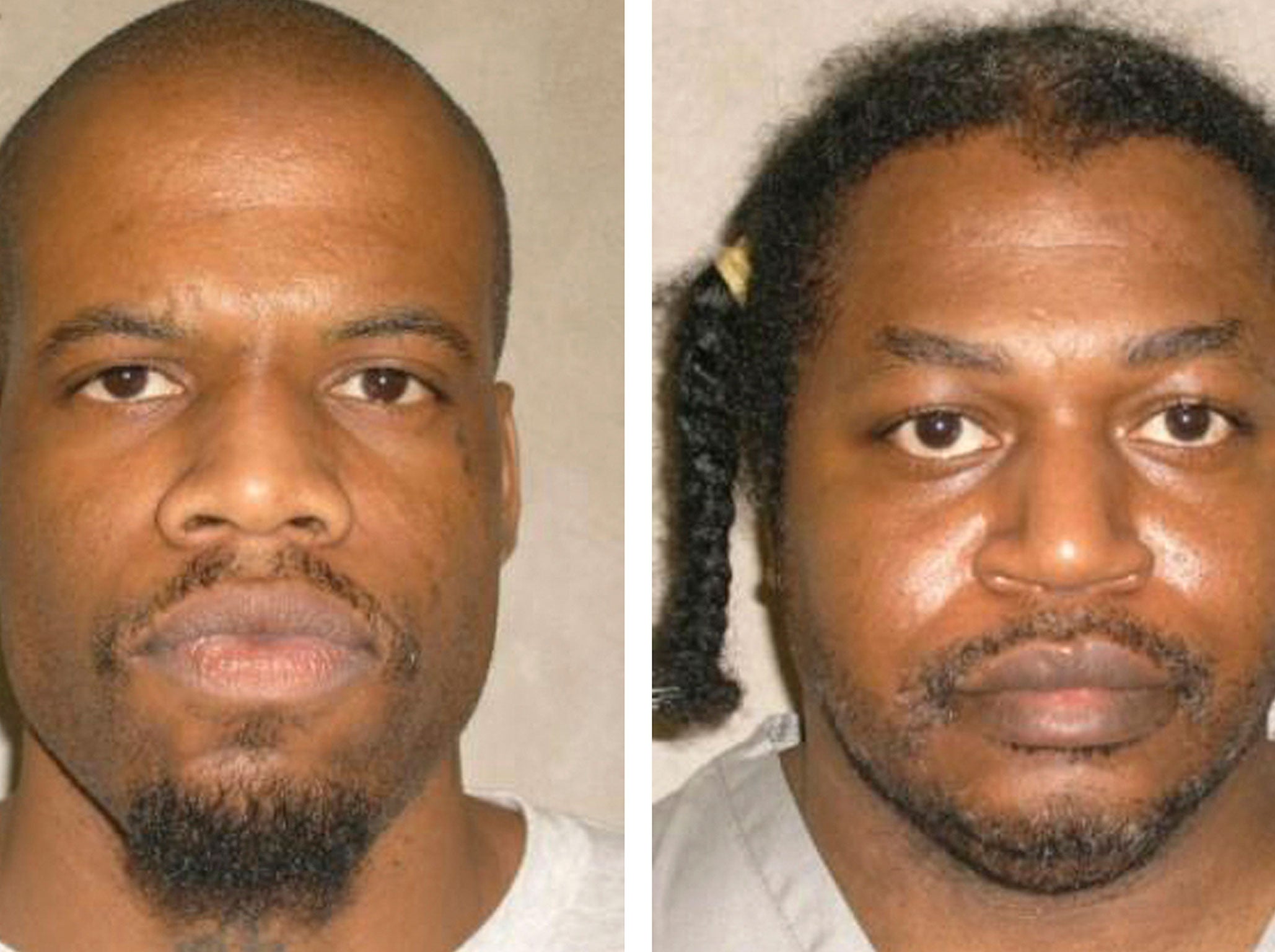 Oklahoma executed Charles Warner (right), nine months after the botched killing of Clayton Lockett