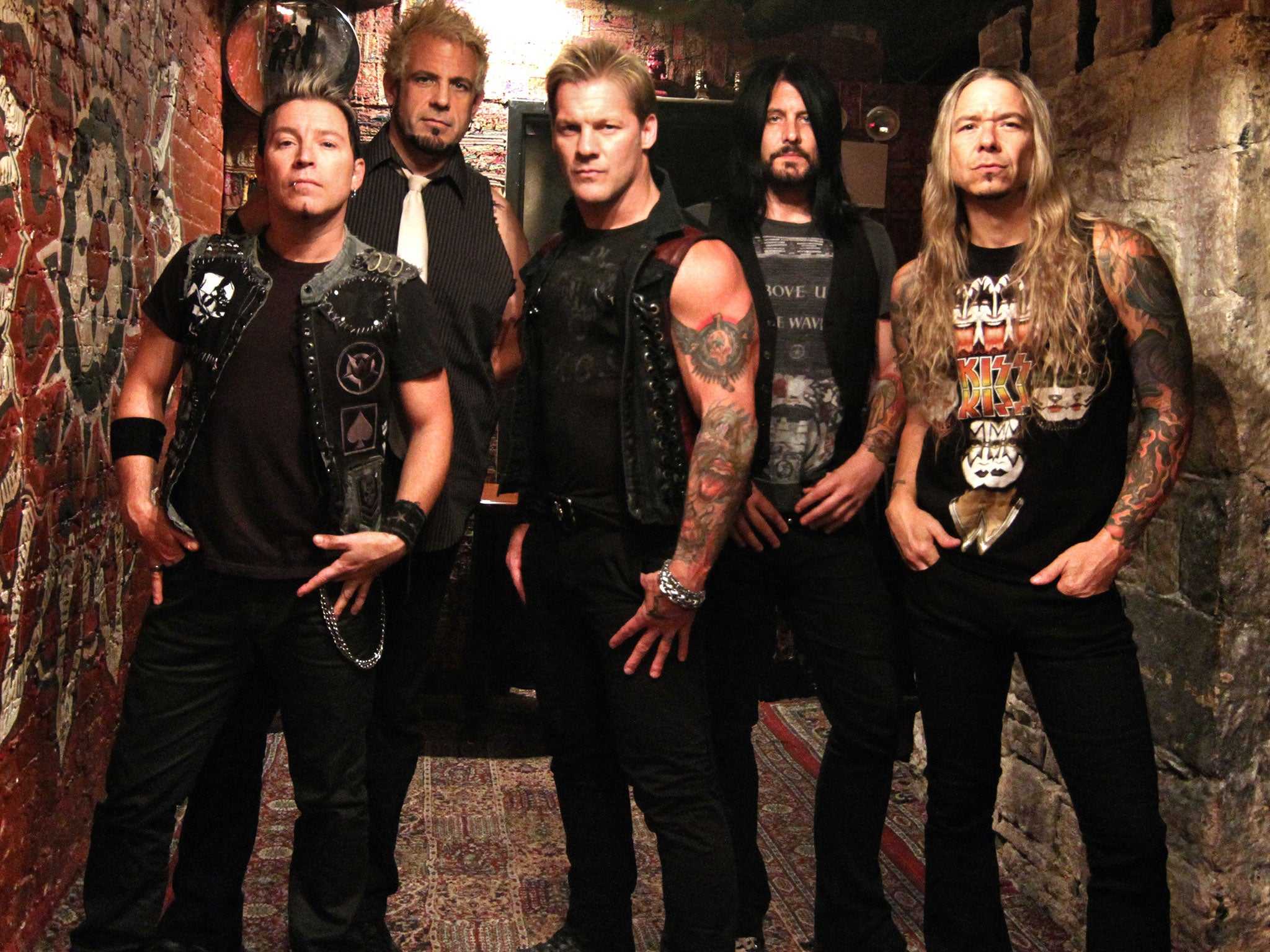 Chris Jericho fronts the rock band Fozzy