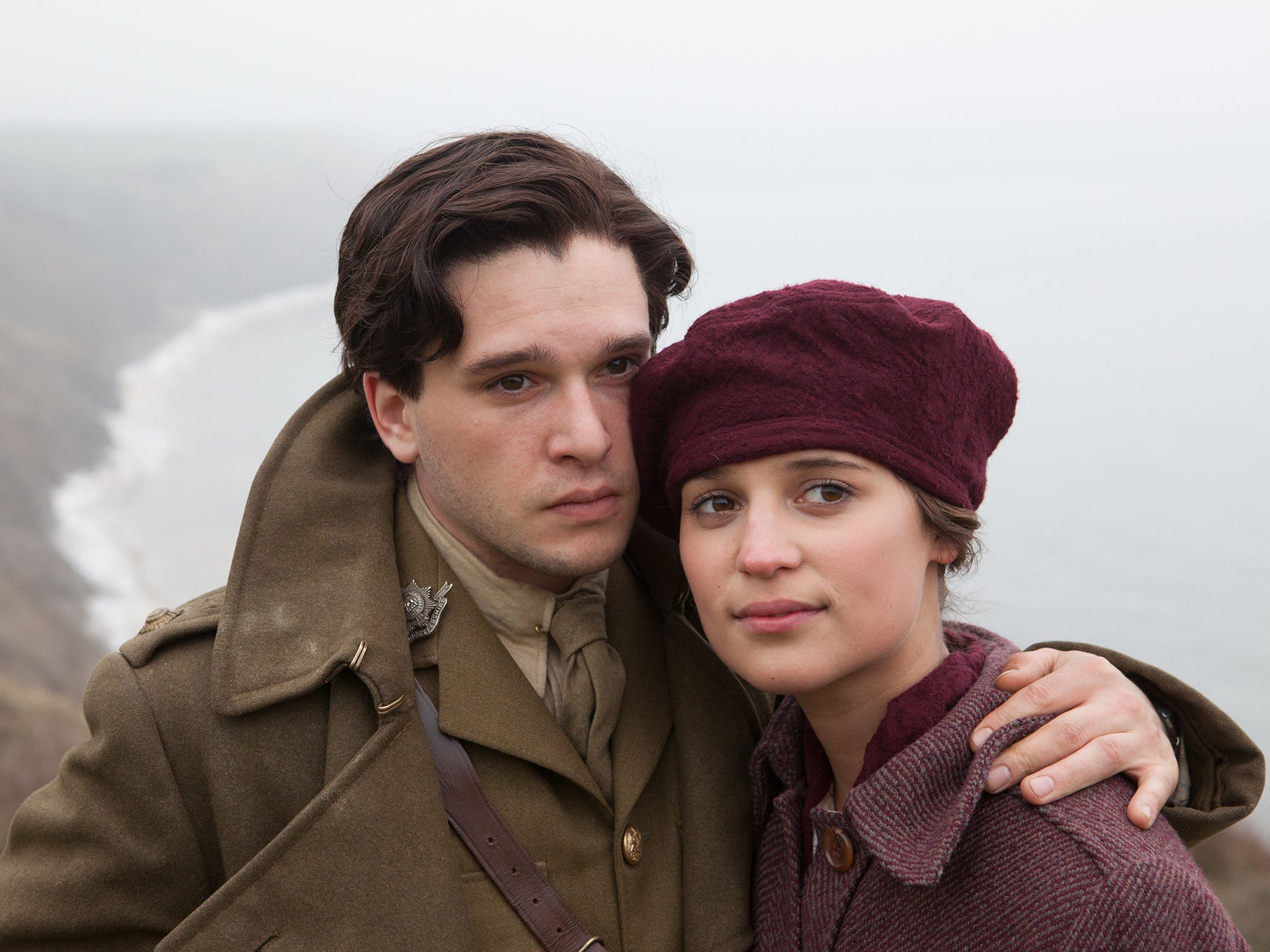 Kit Harington and Alicia Vikander in ‘Testament of Youth’