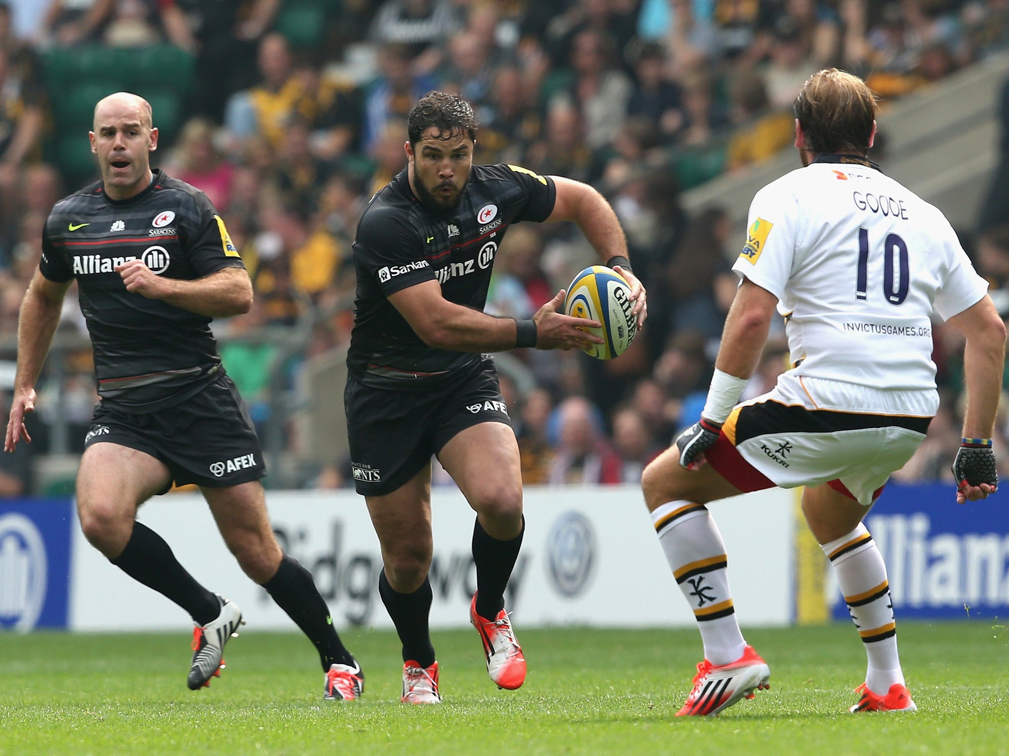 Brad Barritt will be under the red-rose microscope ahead of the Six Nations