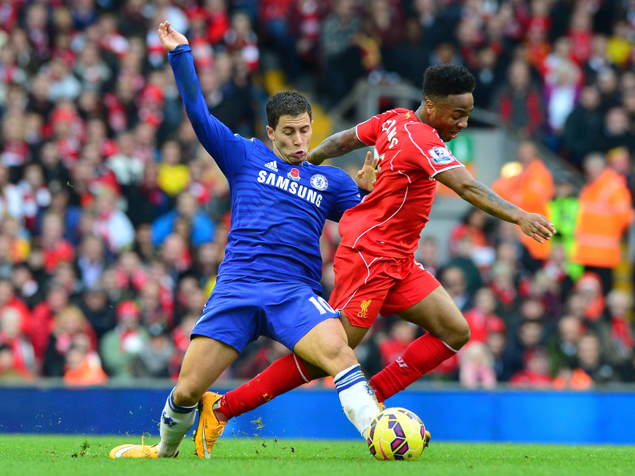 Hazard is the most fouled player in the Premier League (65), only Raheem Sterling comes close (56) and no other player has been fouled more than 45 times