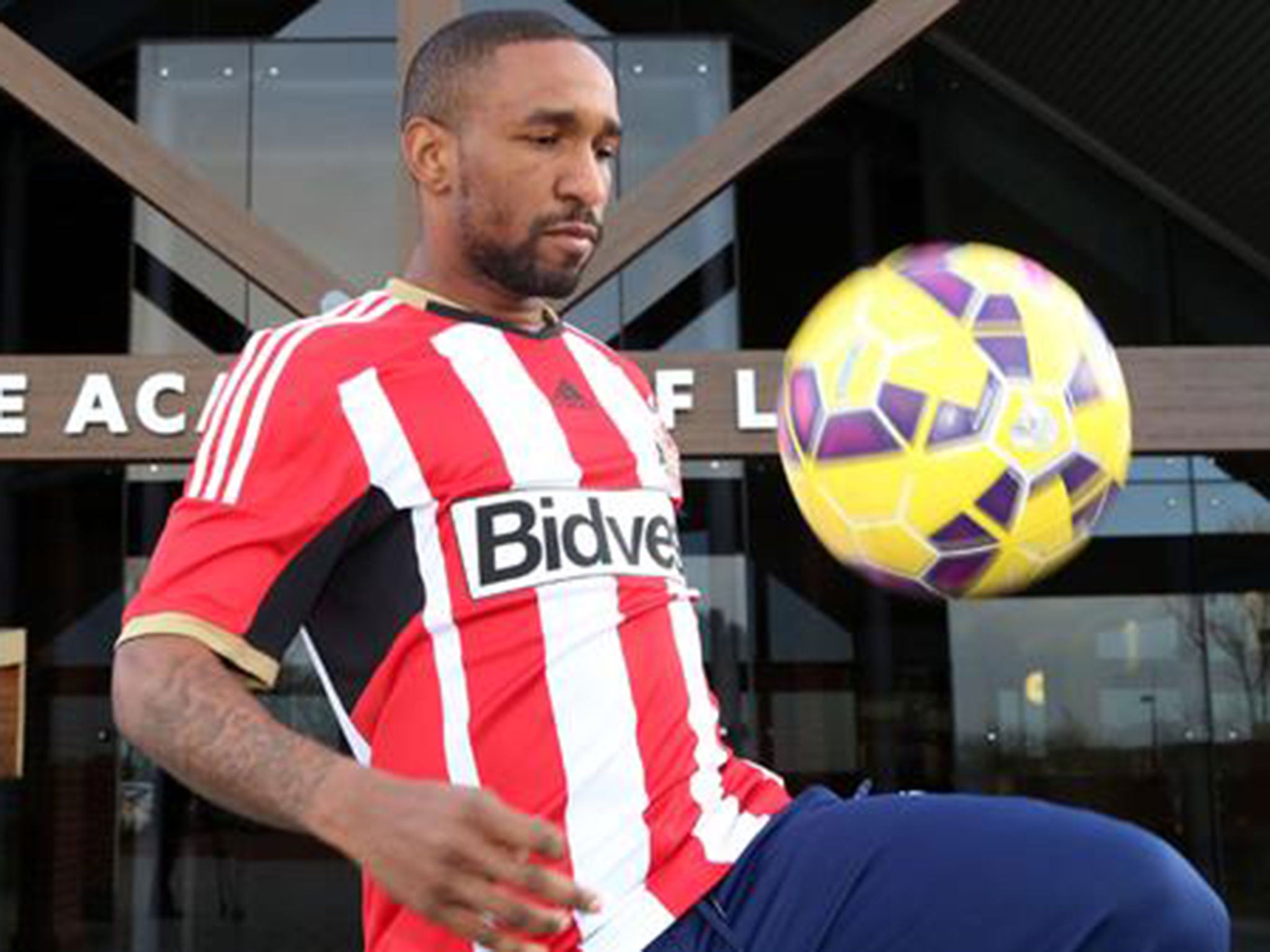 Defoe has joined Sunderland on a three-and-a-half year deal