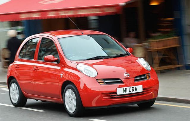 A 2003 Nissan Micra 1.0E with a full service history could be had for ?1,000, making it both economical and cheap to service