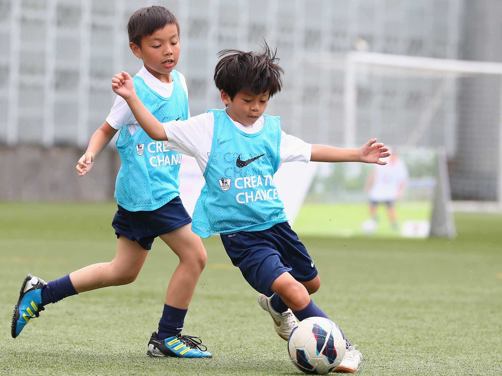 Many children do not shower after games lessons