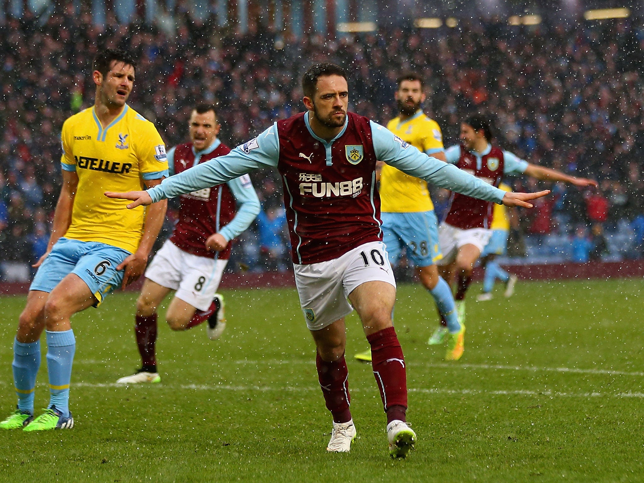 Ings is Burnley's top goal scorer this season