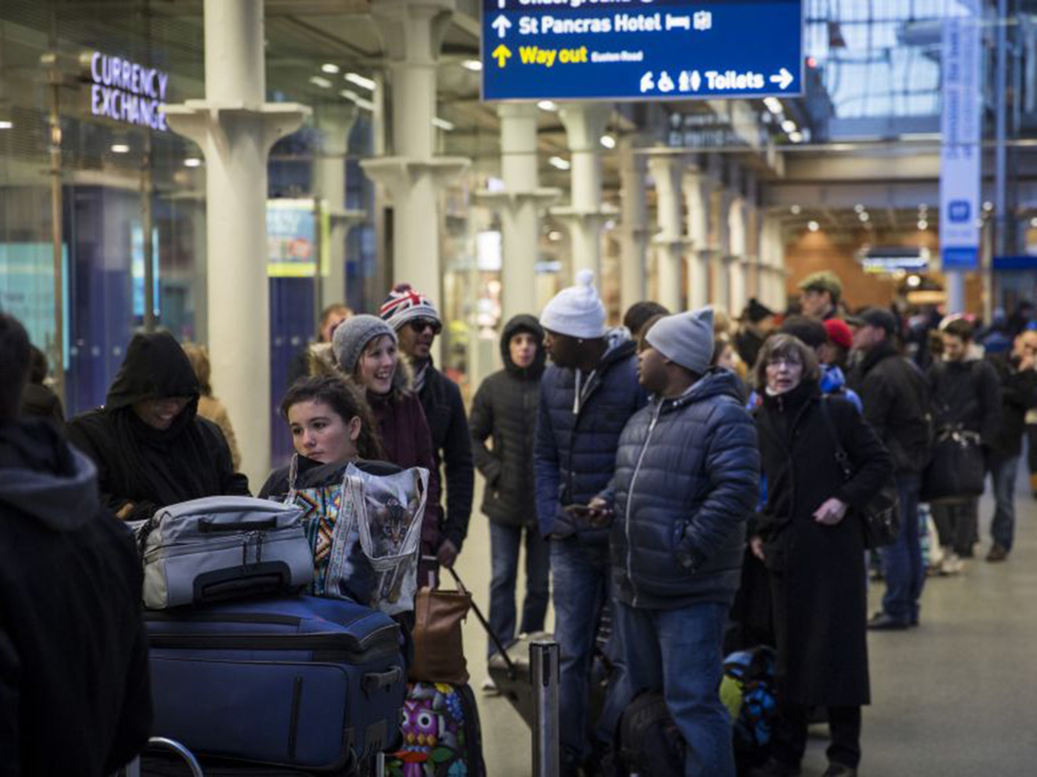 Travellers face hours of misery after Eurostar cancellations (Getty)