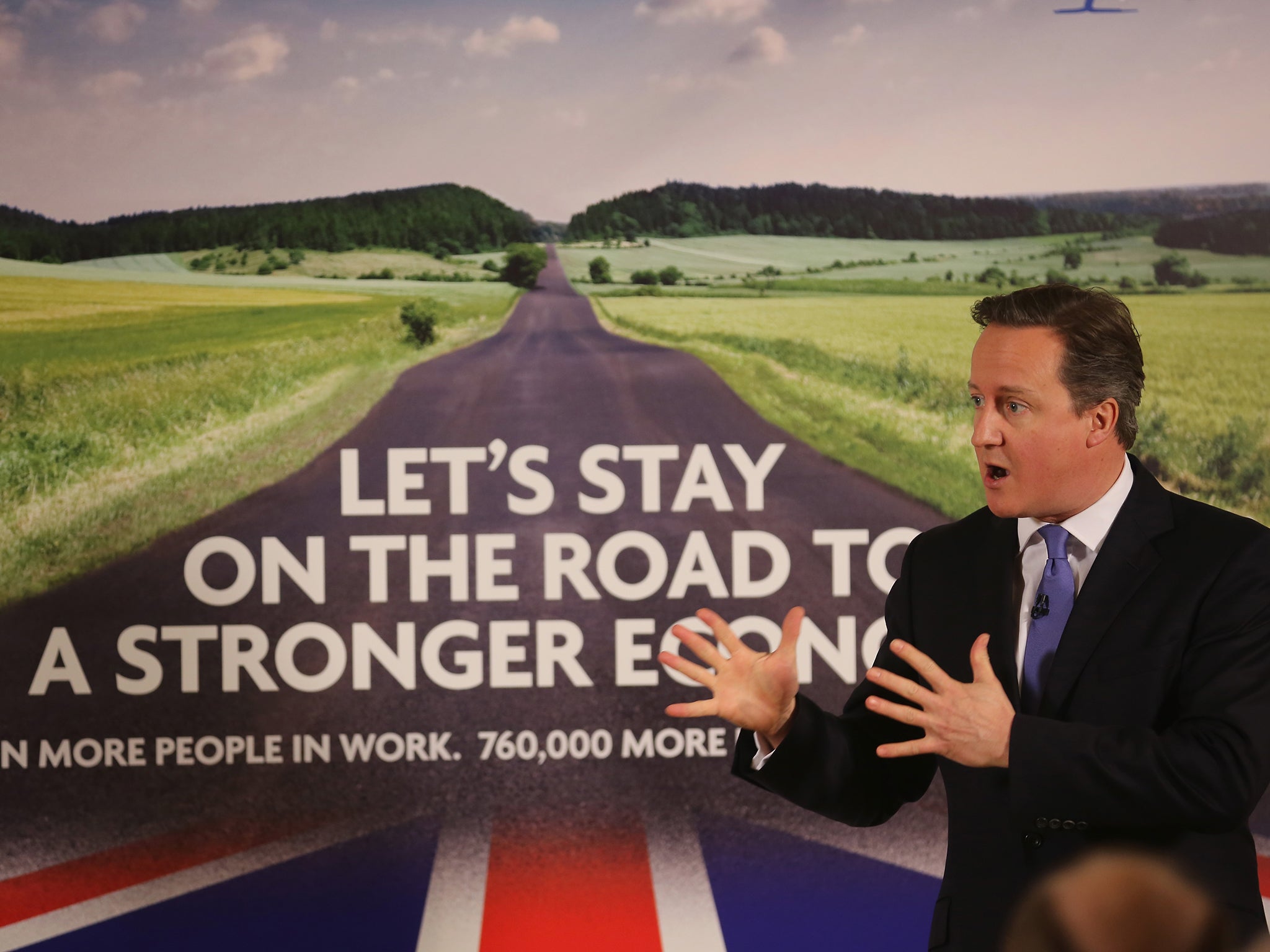 The ComRes survey shows that the electorate appear more sympathetic to the Conservative Party (Getty)