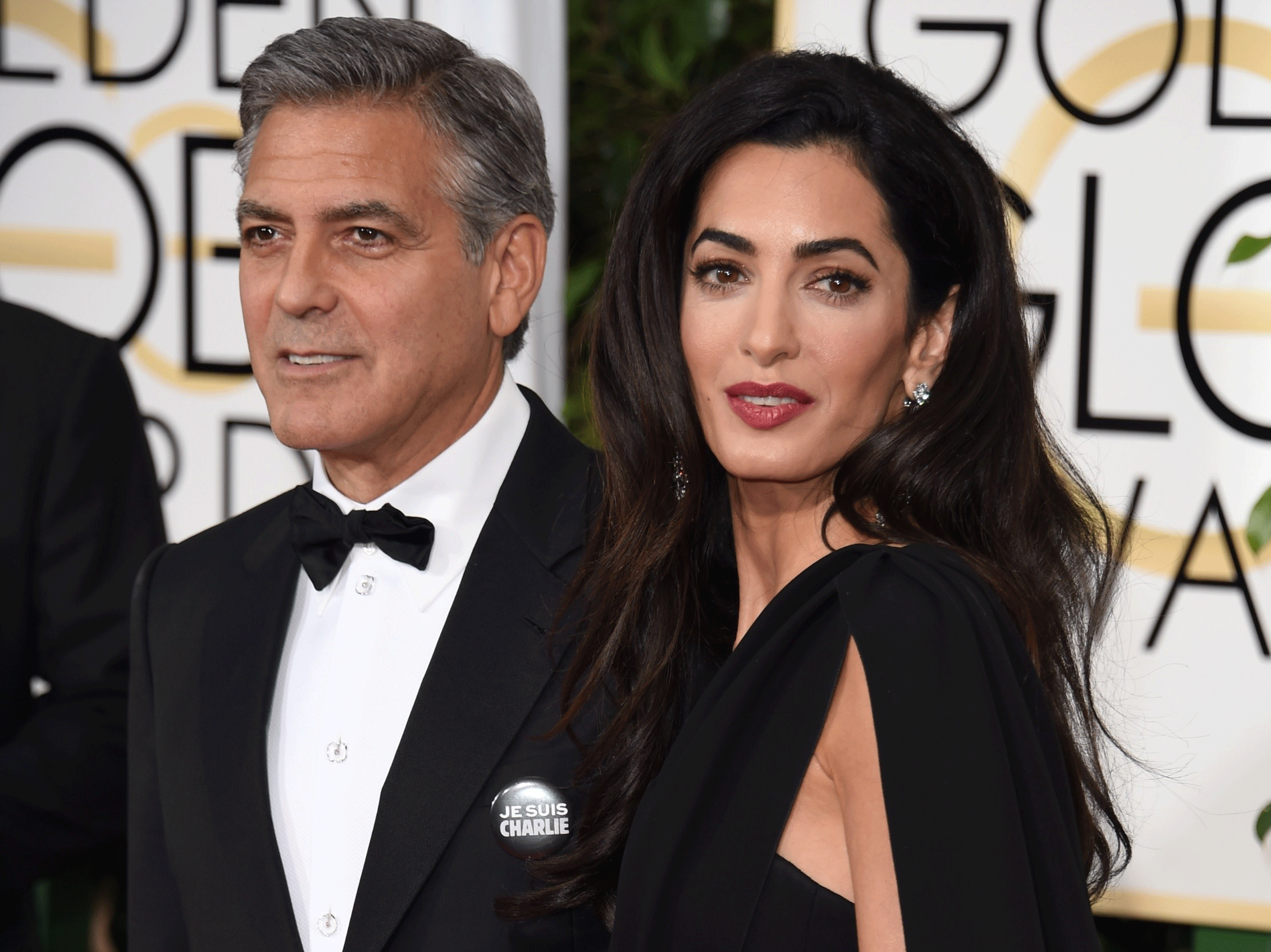 Amal Clooney and George