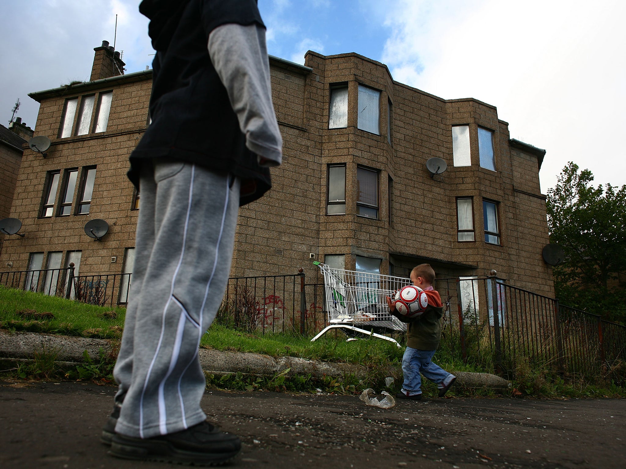 Researchers have calculated that 71 per cent of lone parents – 2.3 million individuals – are living off inadequate incomes (Getty)