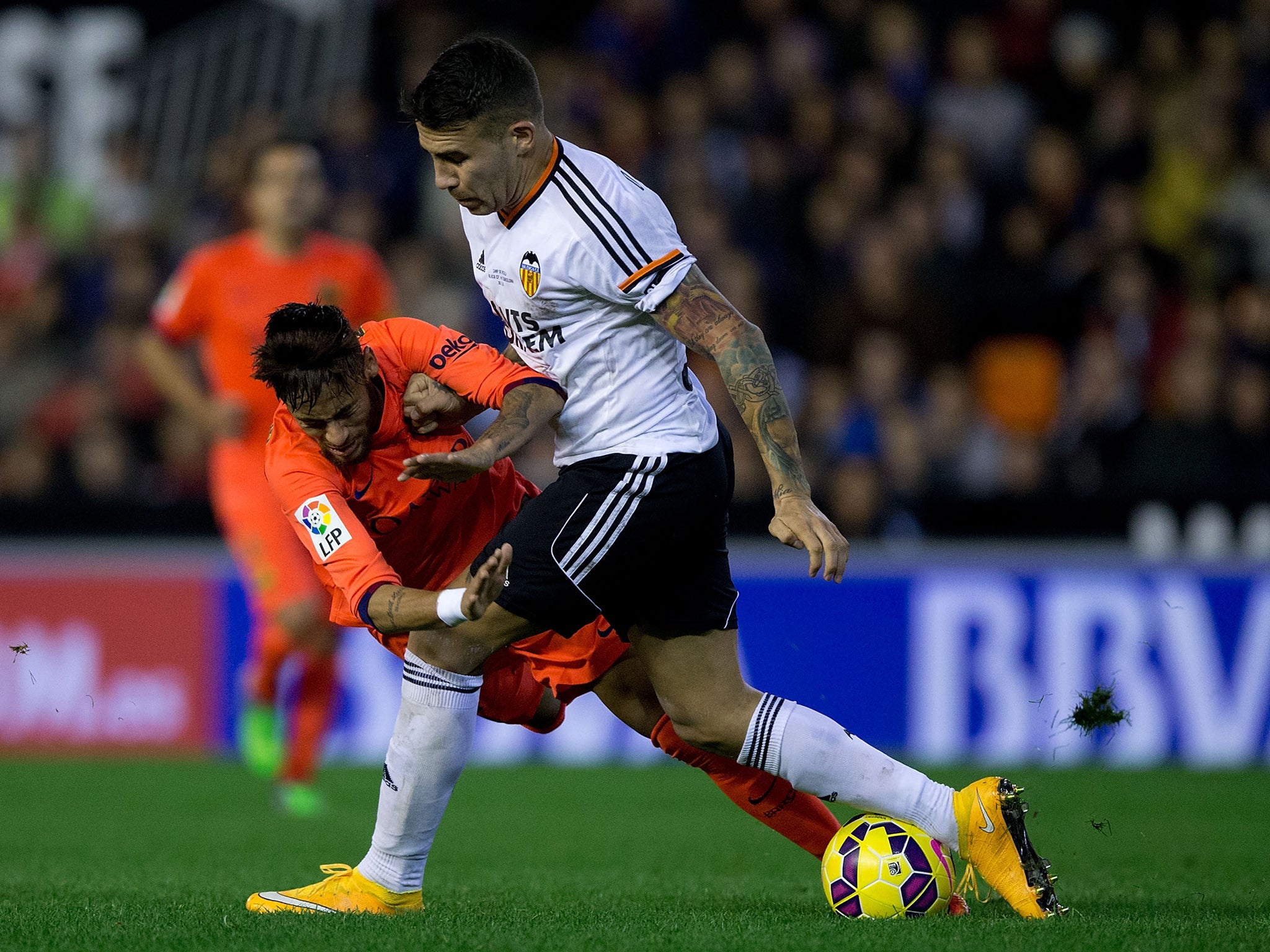 Valencia's Nicolas Otamendi is seen as a potential Ramos replacement at Real Madrid